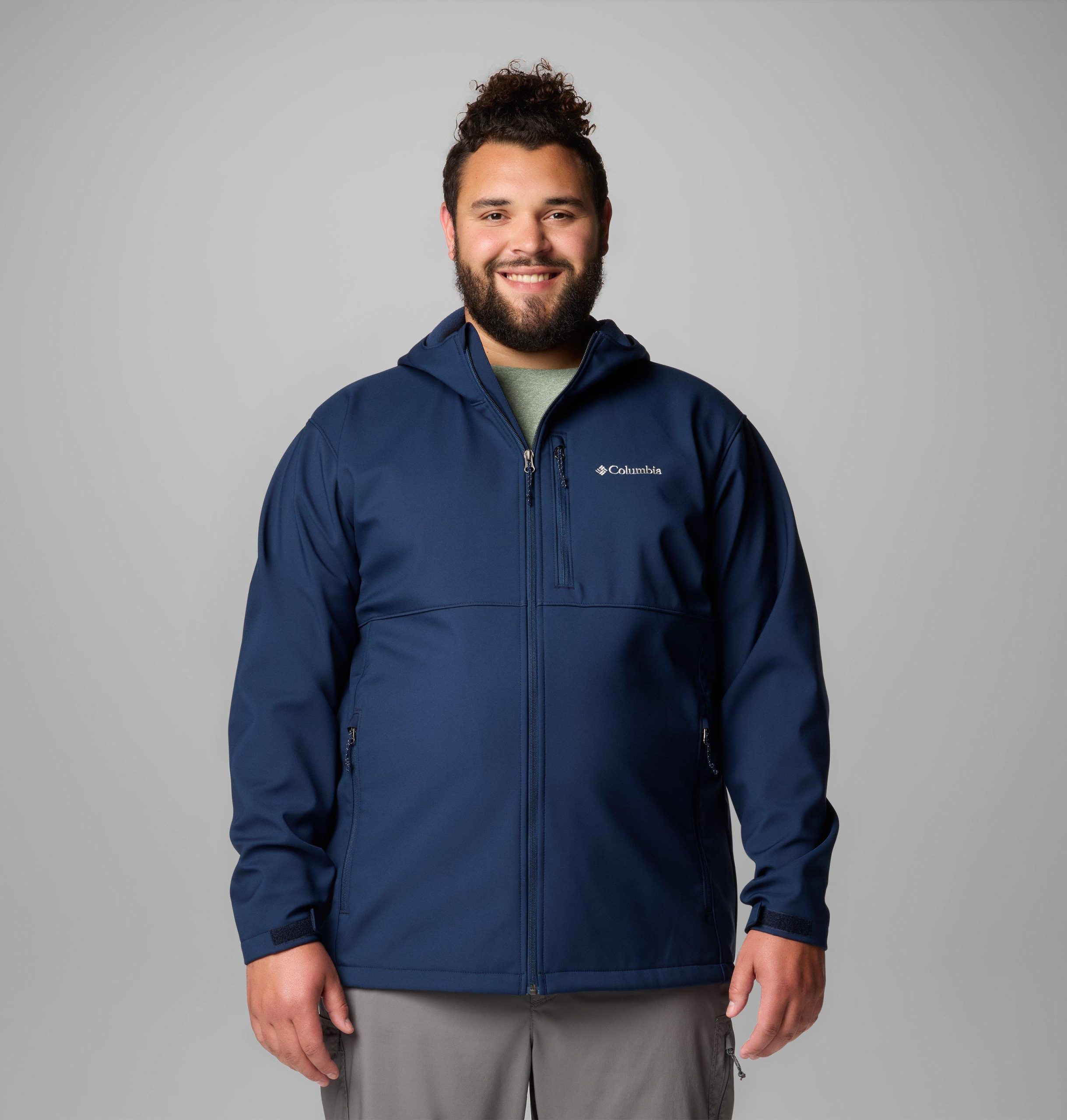 herre ascender ii hettejakke med softshell – stor