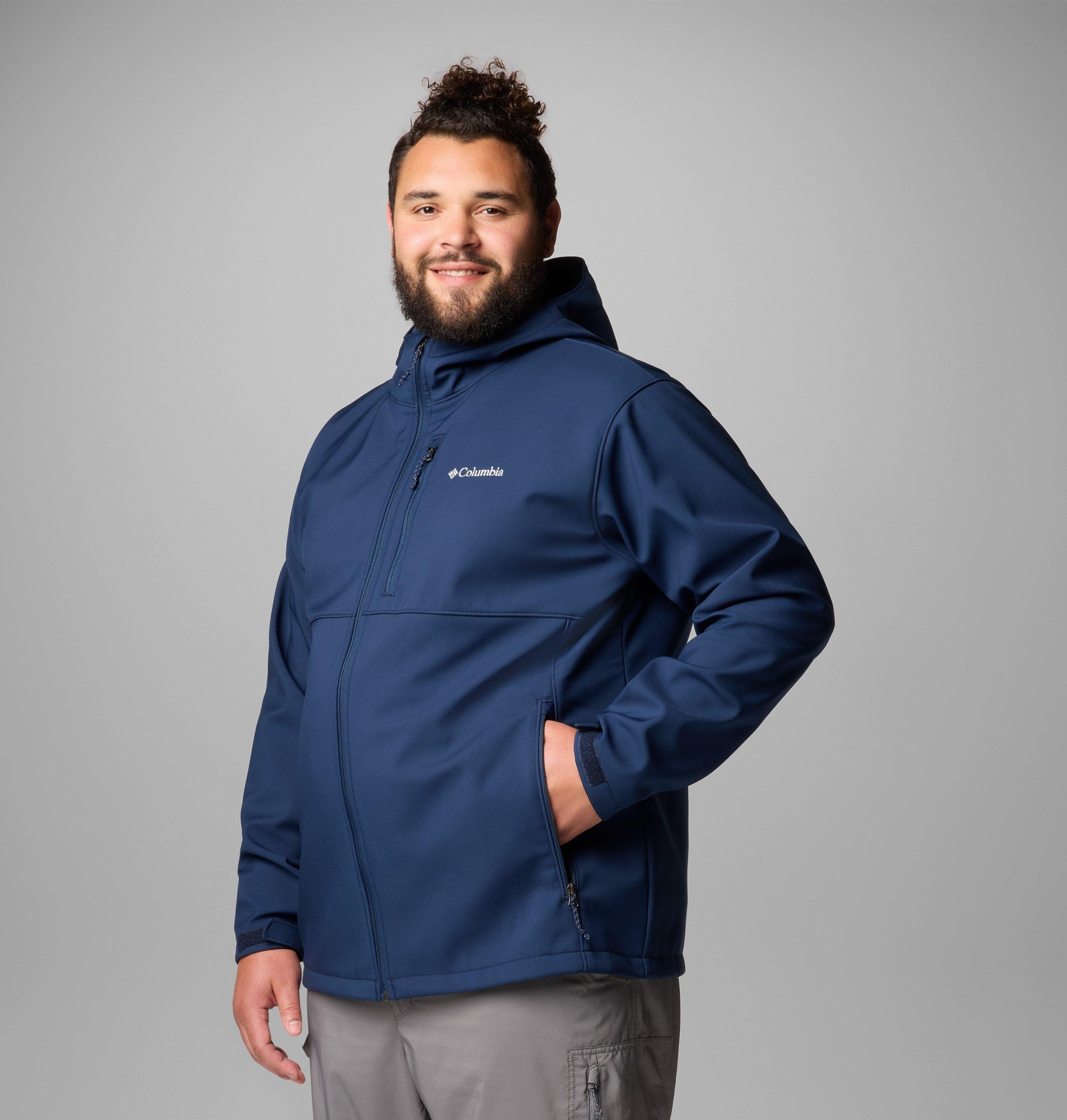 herre ascender ii hettejakke med softshell – stor