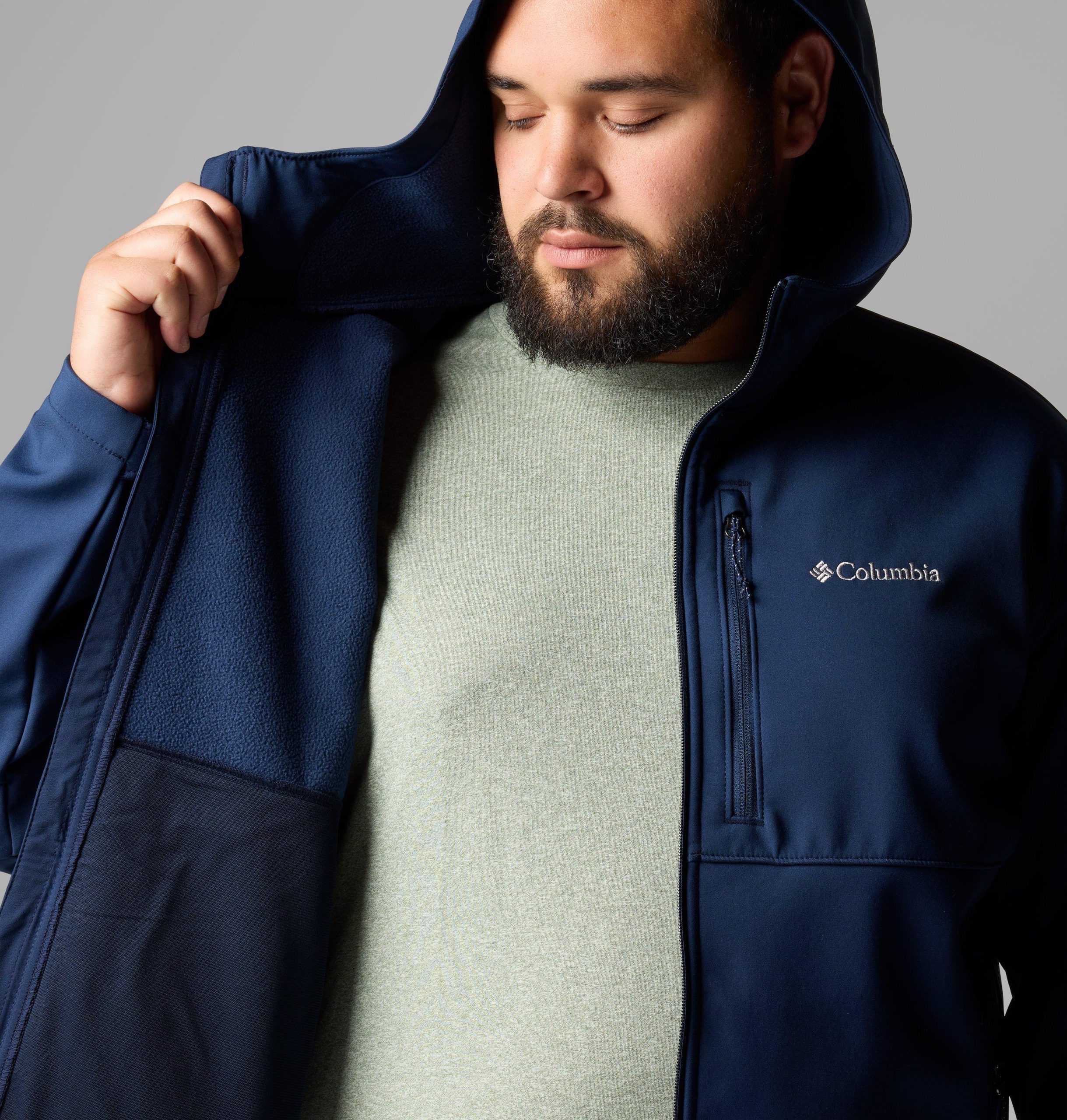 herre ascender ii hettejakke med softshell – stor
