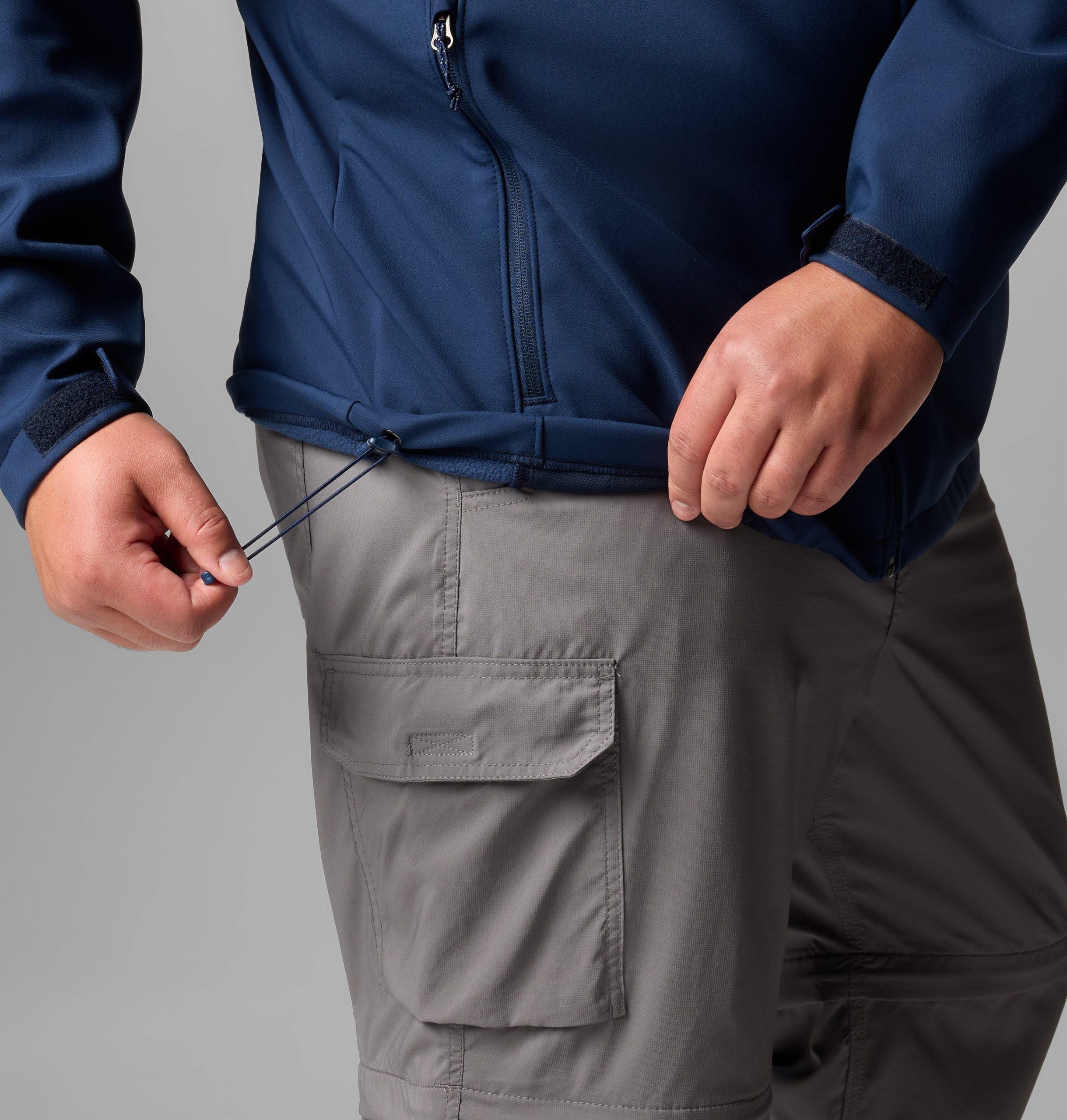 herre ascender ii hettejakke med softshell – stor