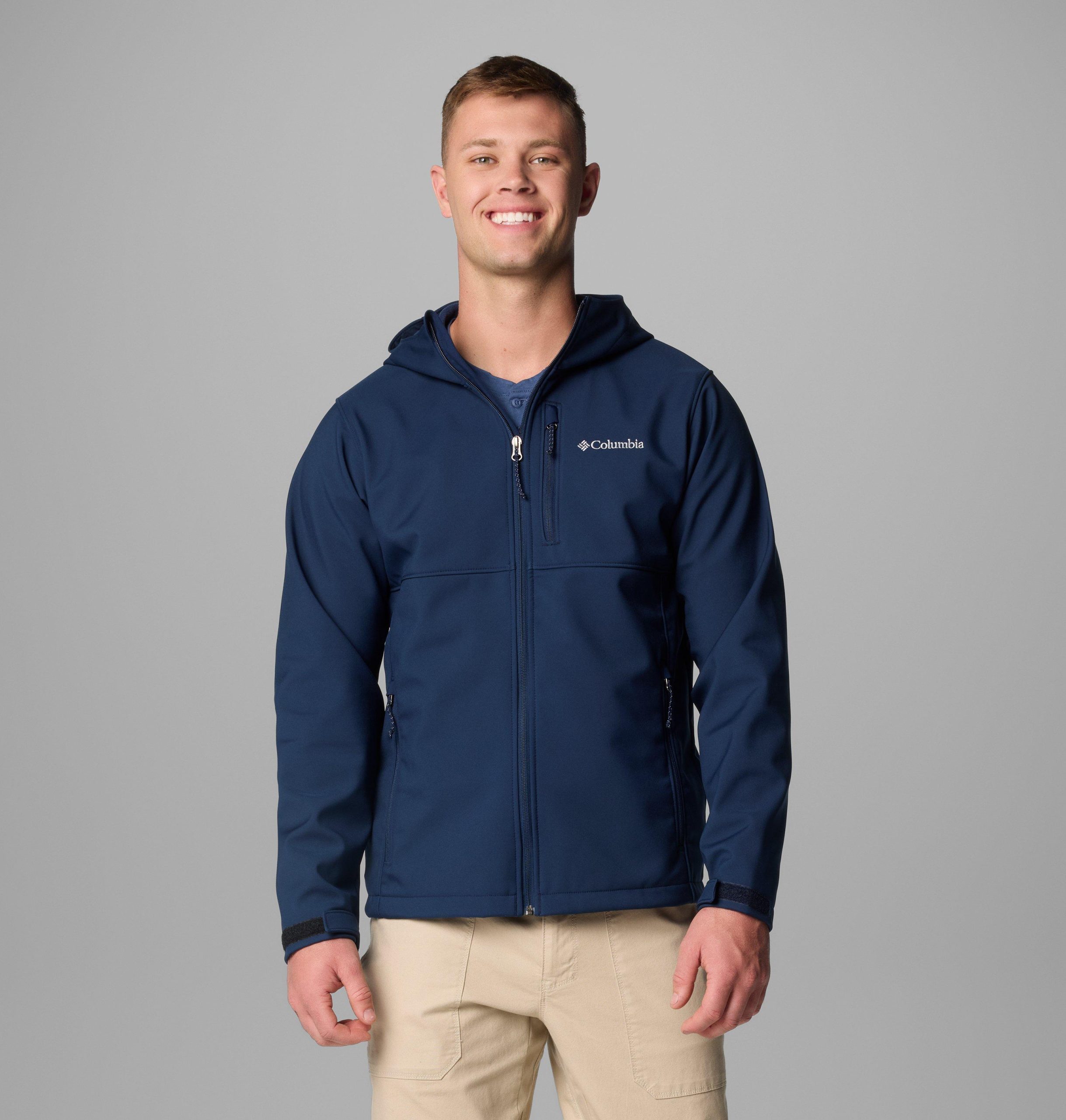 herre ascender ii hettegenser i softshell-kvalitet – høy