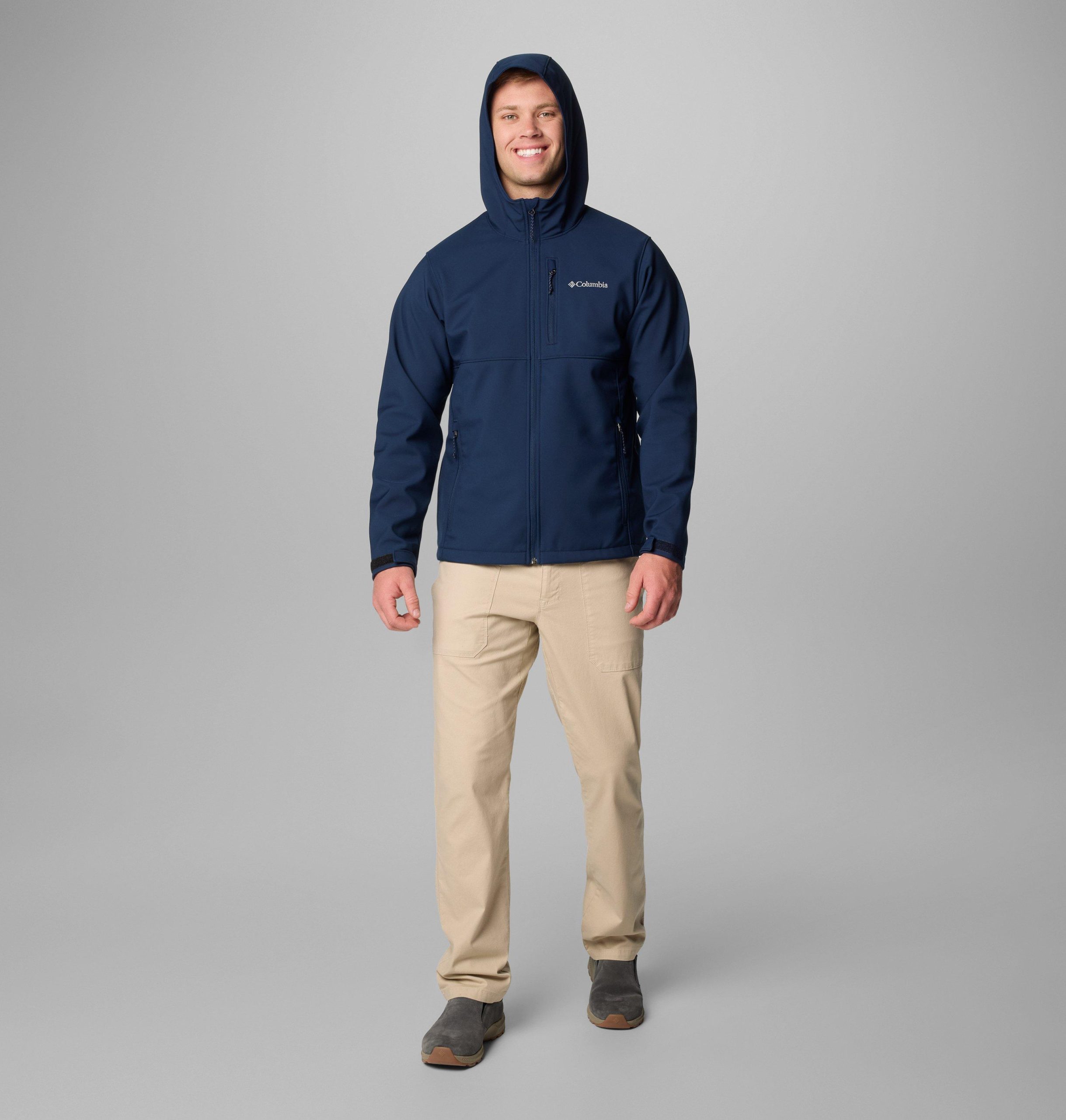 herre ascender ii hettegenser i softshell-kvalitet – høy