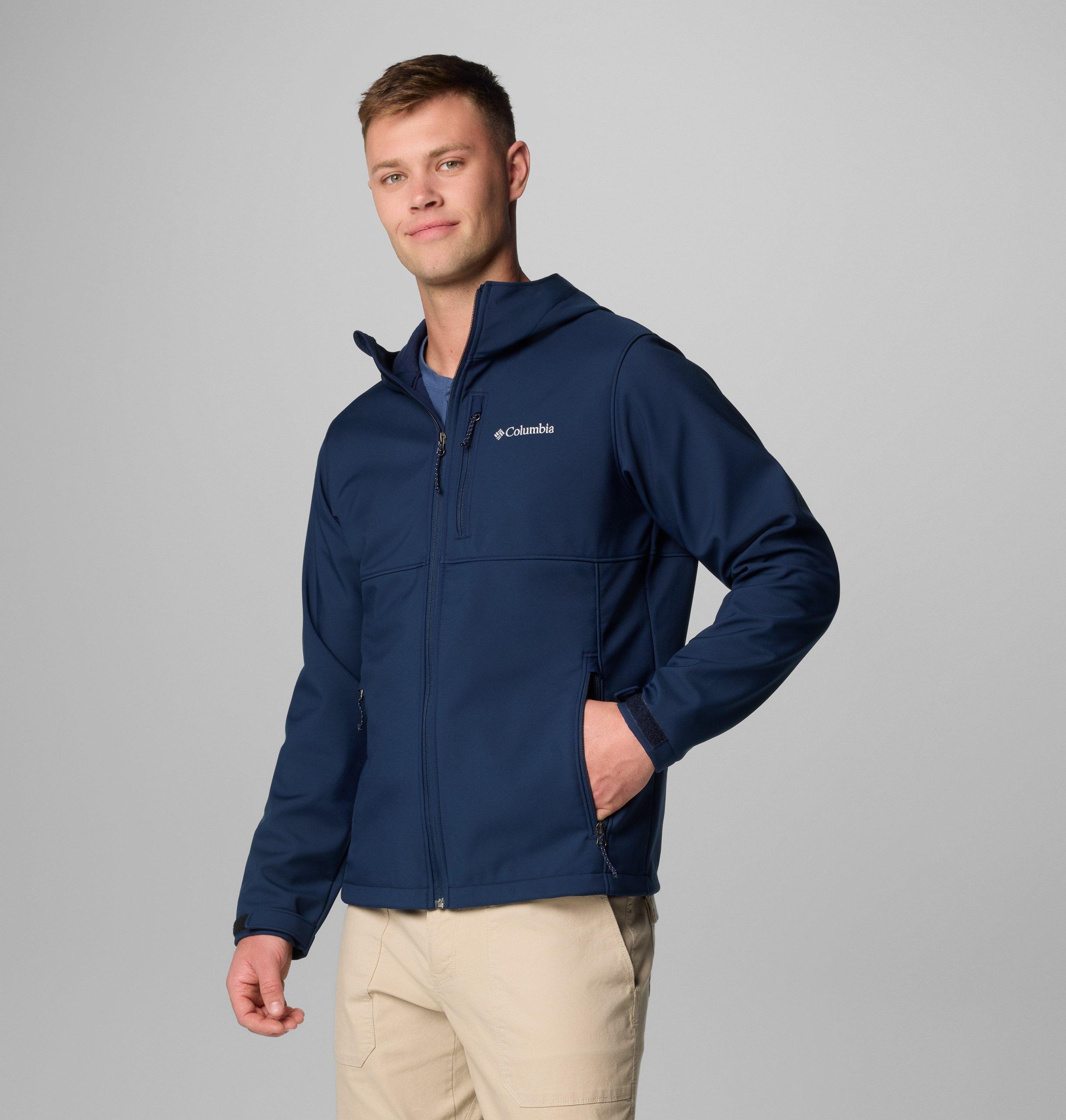 herre ascender ii hettegenser i softshell-kvalitet – høy
