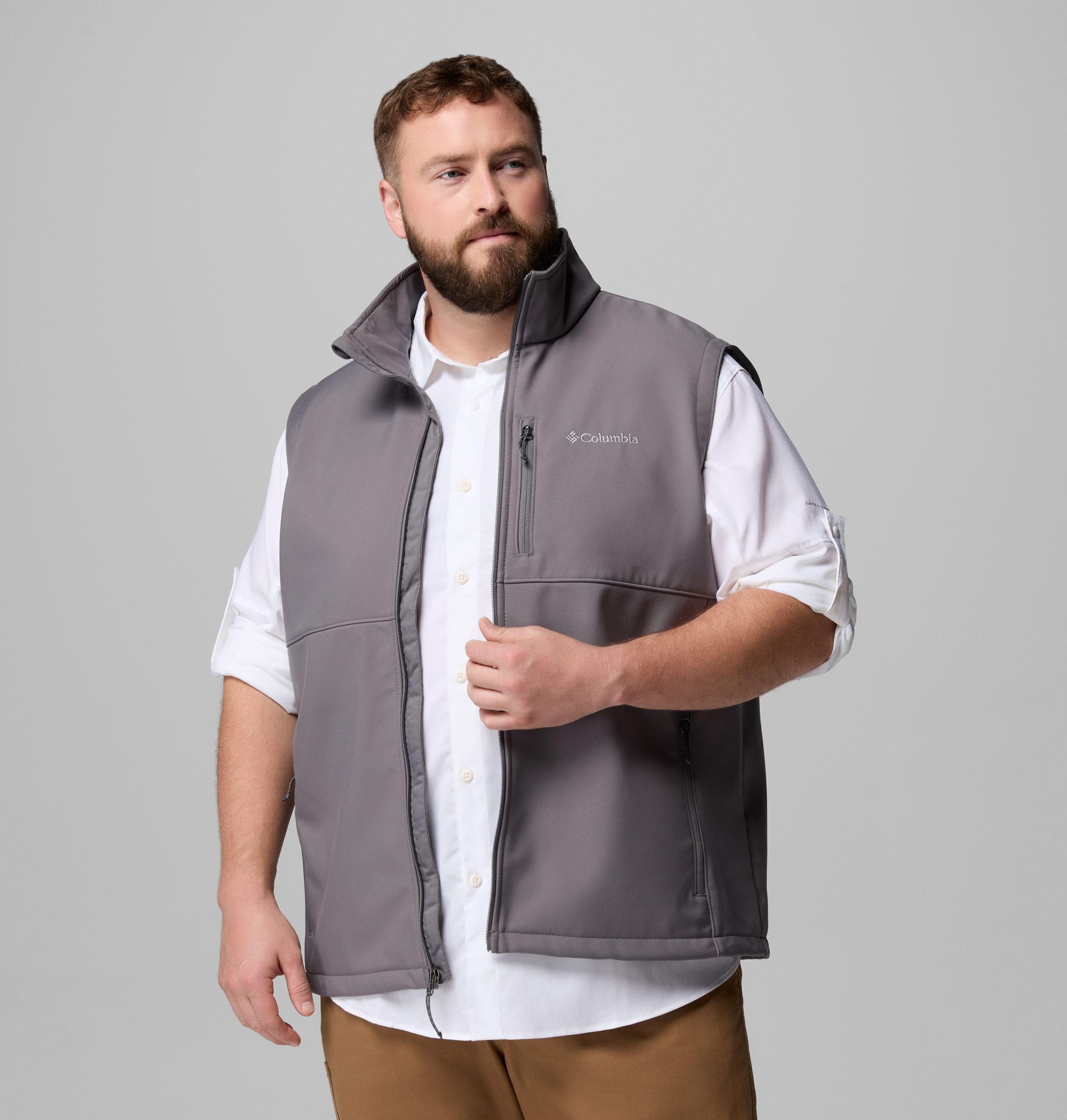 herre ascender ii softshell vest – stor
