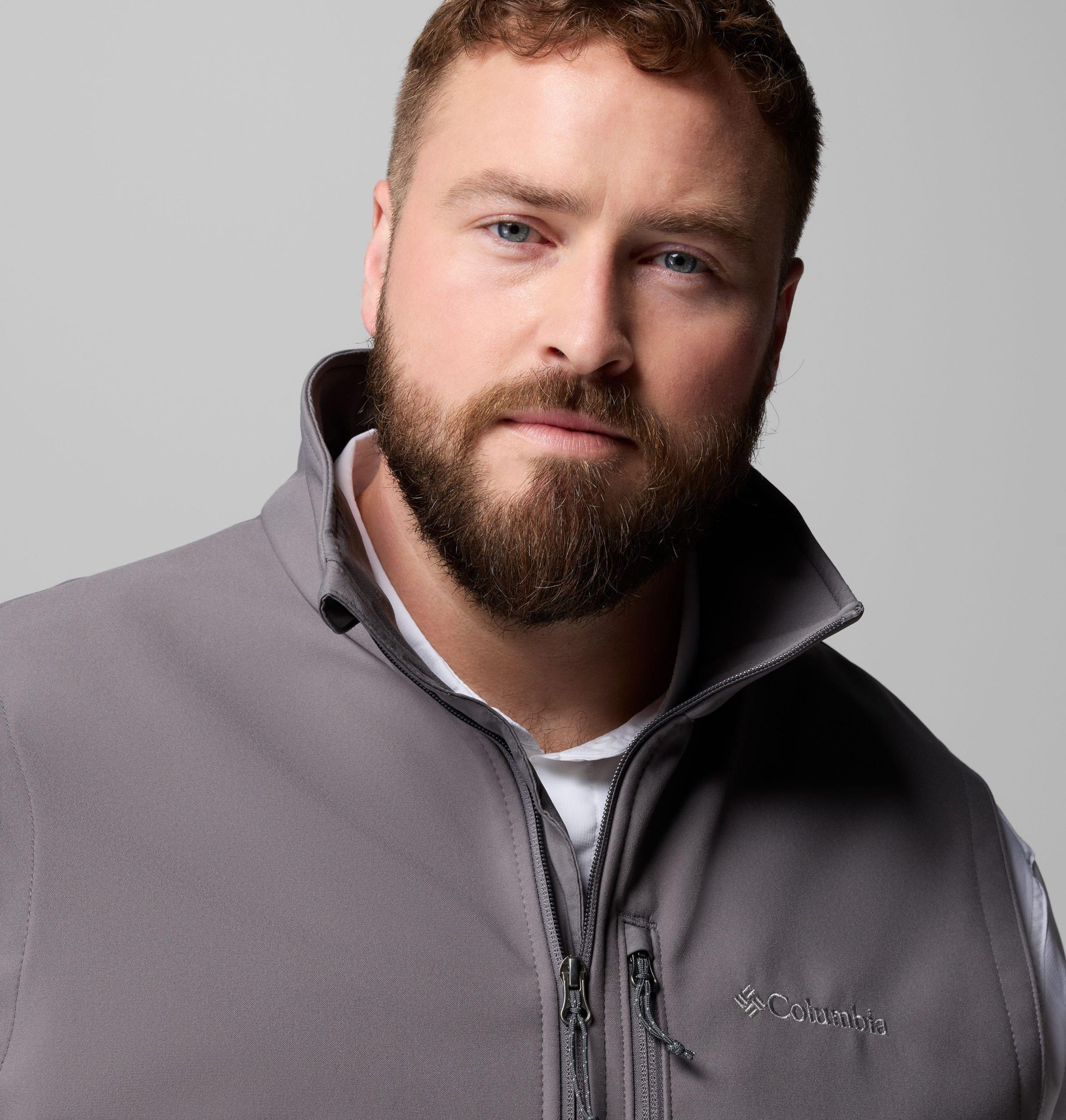 herre ascender ii softshell vest – stor