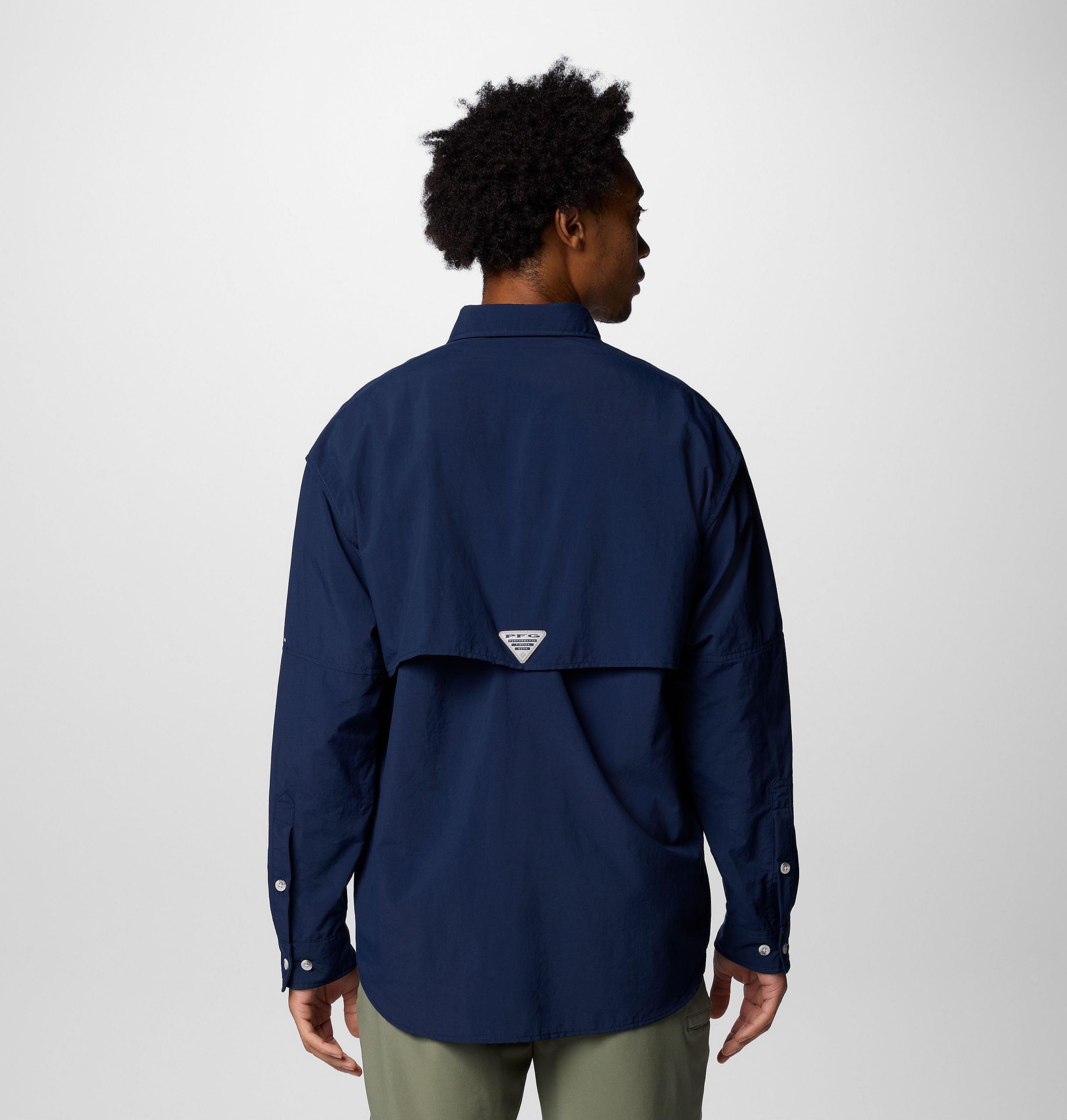 herre pfg bahama ii langermet skjorte – tall