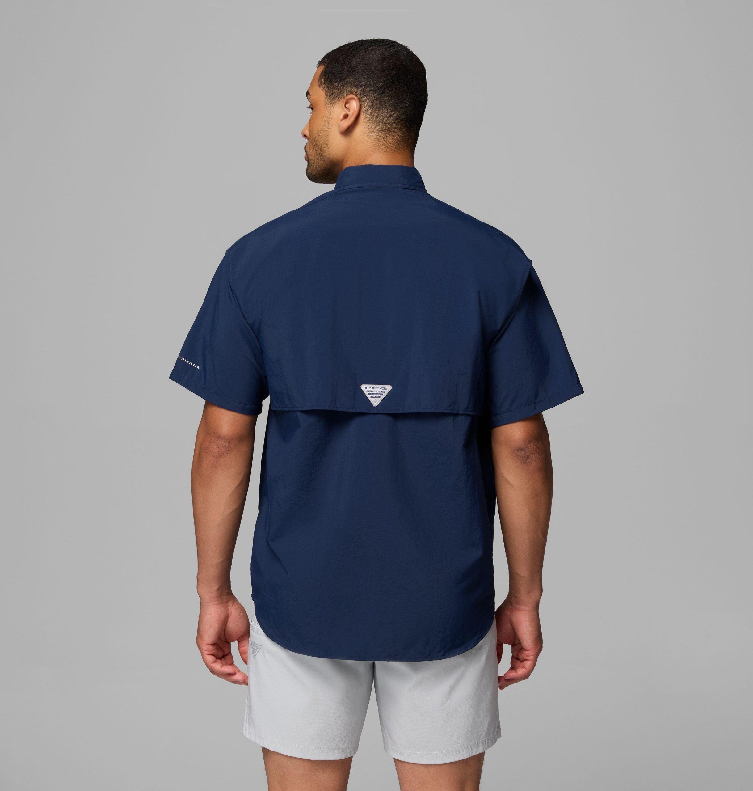 herre pfg bahama ii kortermet skjorte – tall