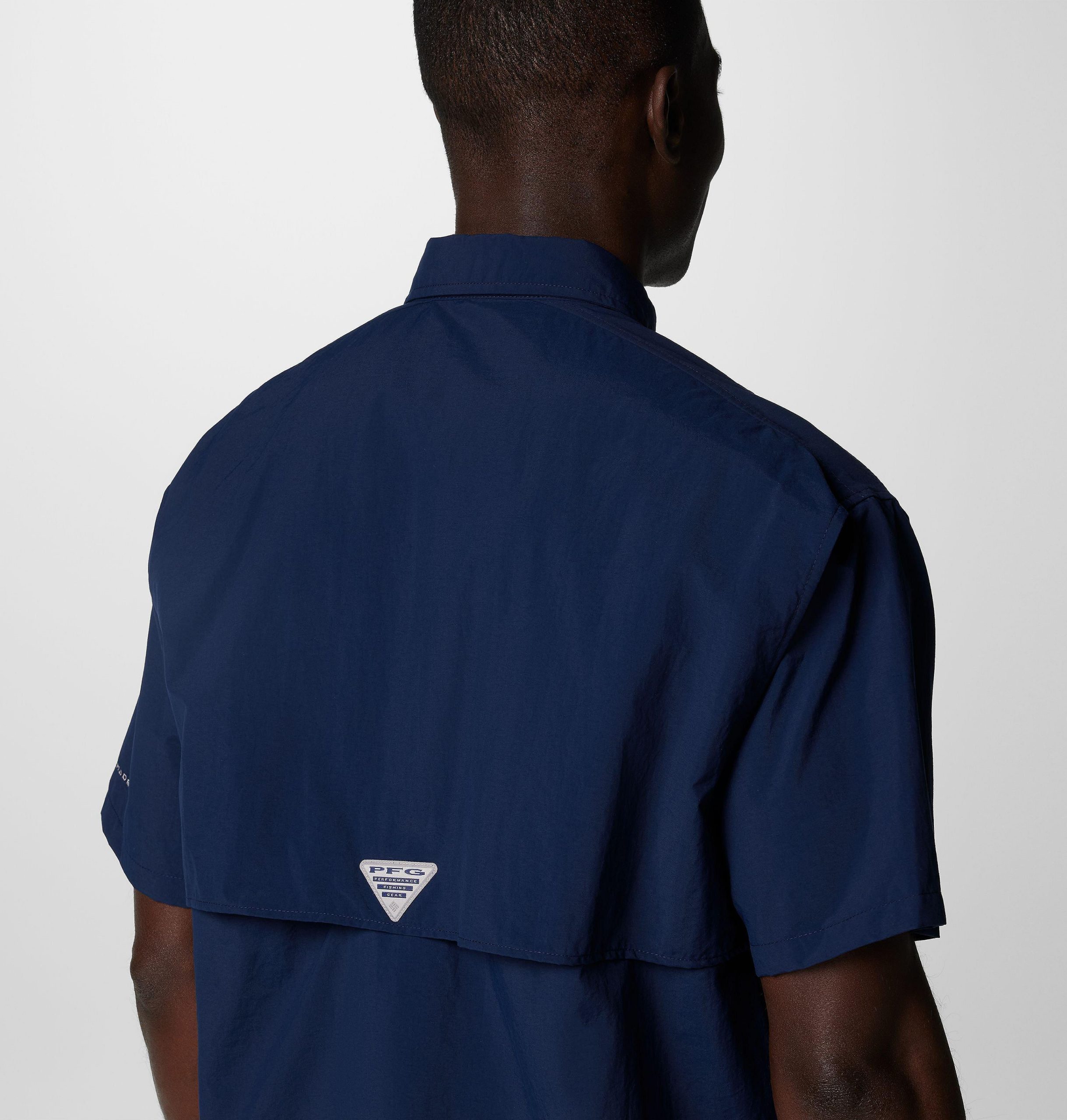 herre pfg bahama ii kortermet skjorte – tall