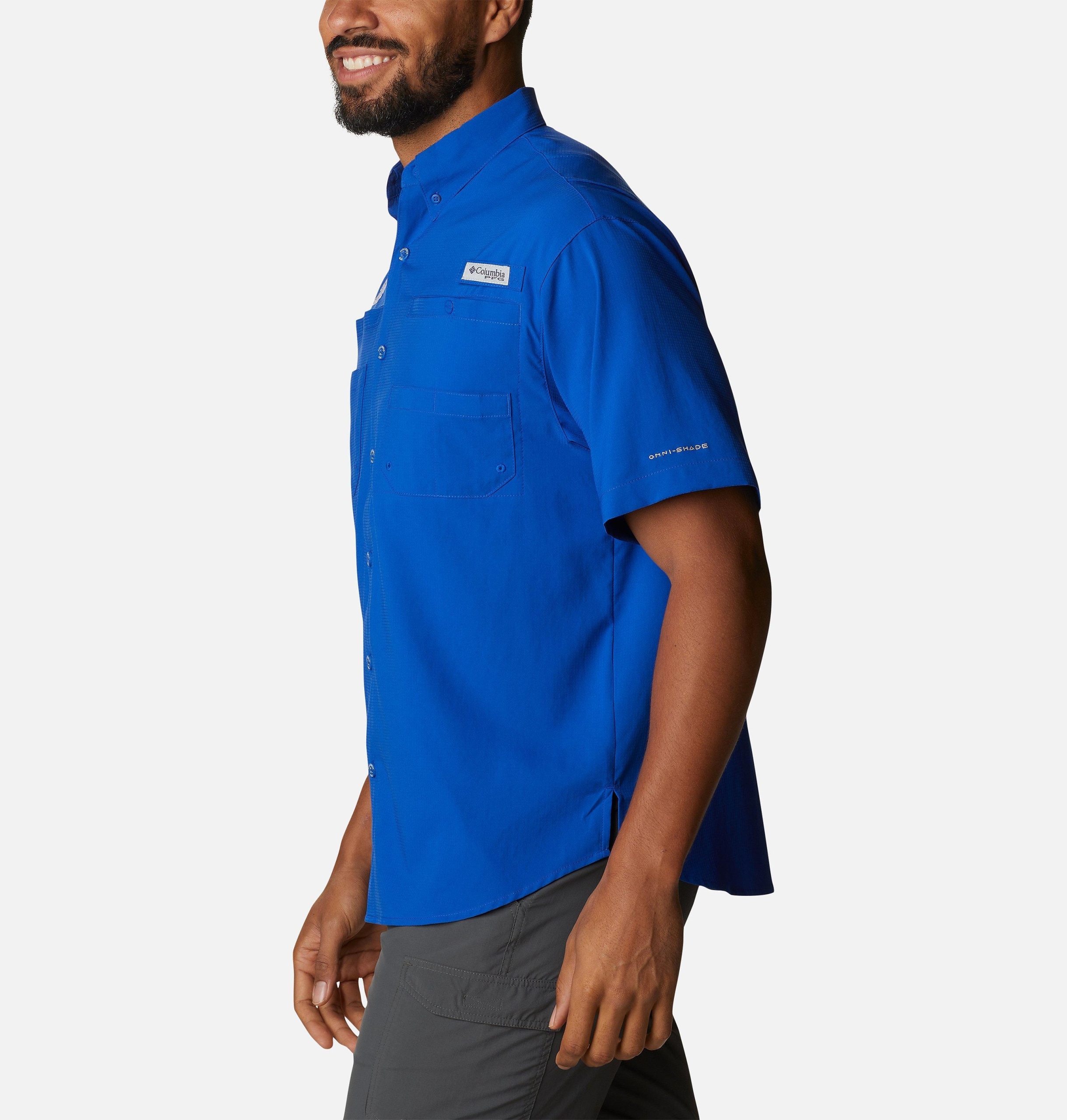herre collegiate pfg tamiami kortermet skjorte – kentucky