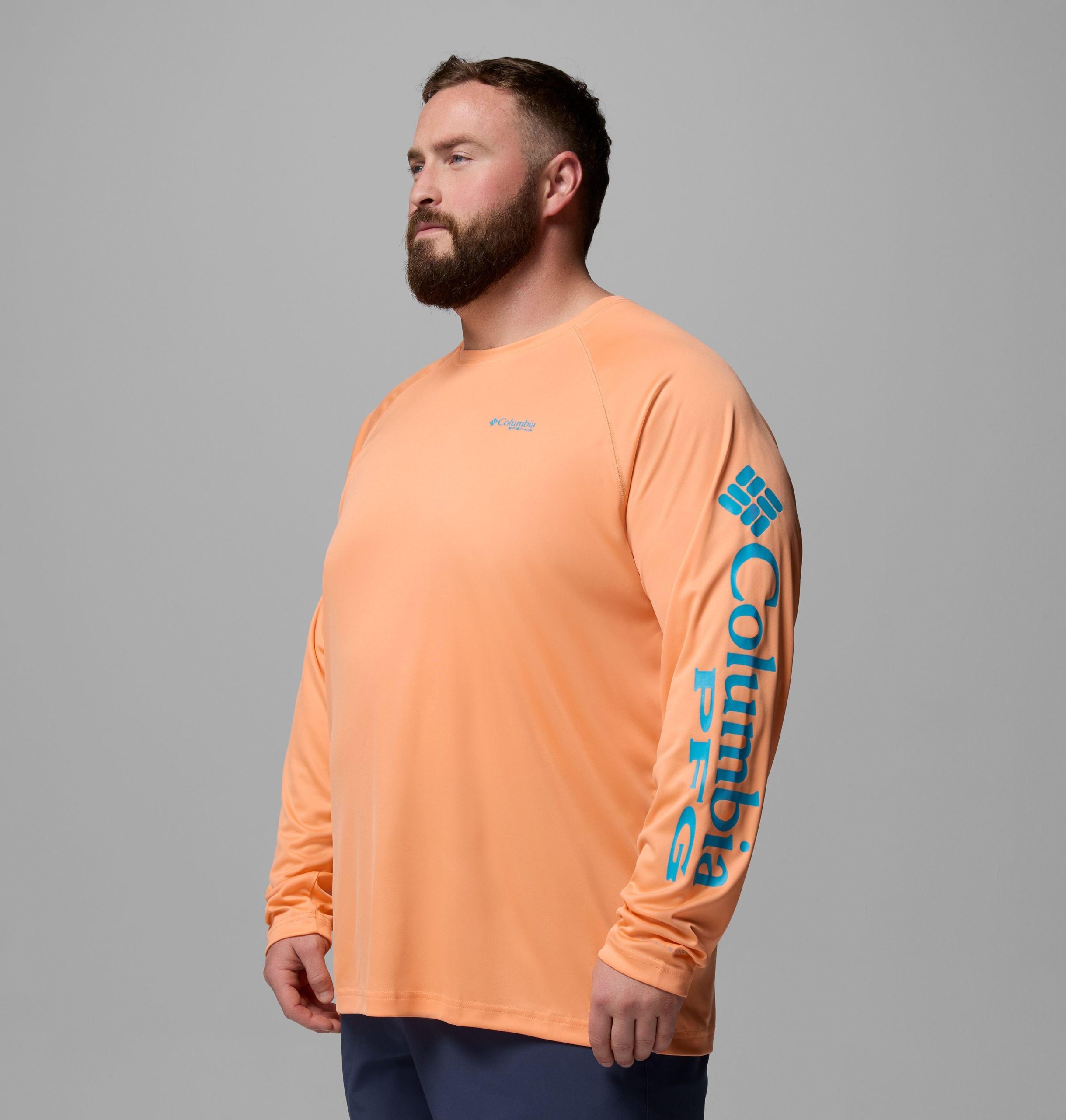 herre pfg terminal tackle langermet skjorte – stor