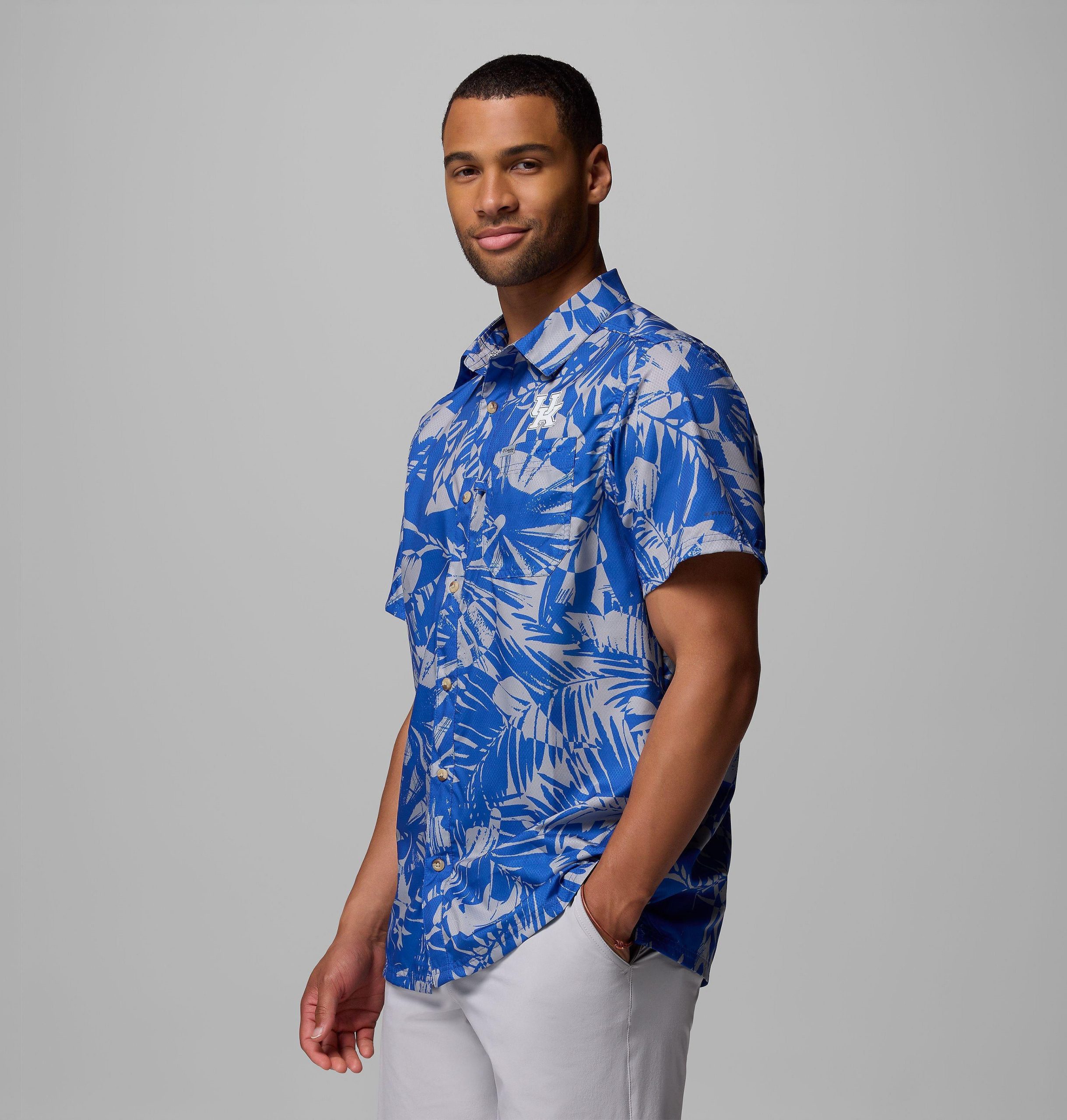 herre collegiate super slack tide-skjorte – kentucky