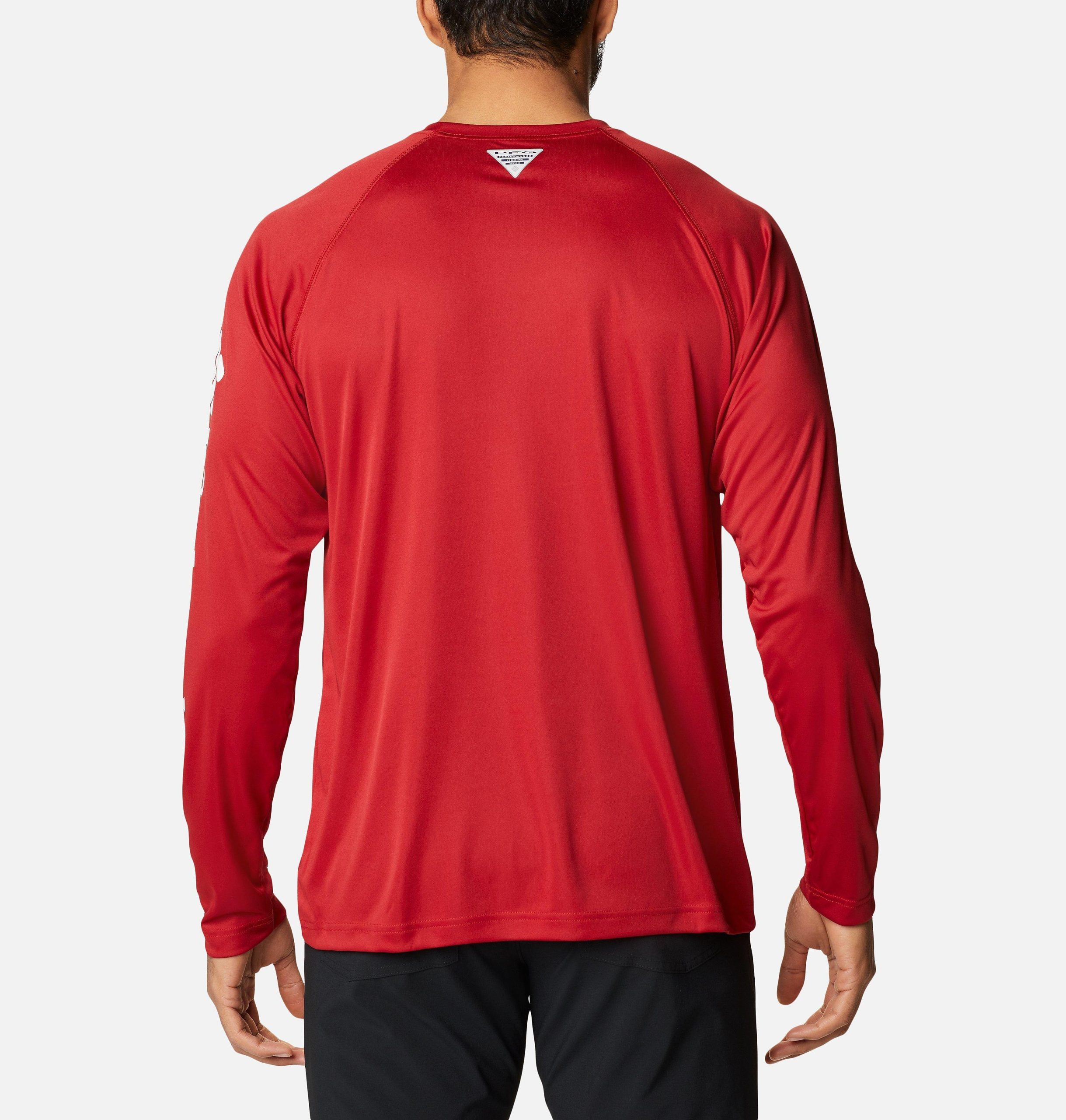 herre collegiate terminal tackle ls-skjorte – arkansas