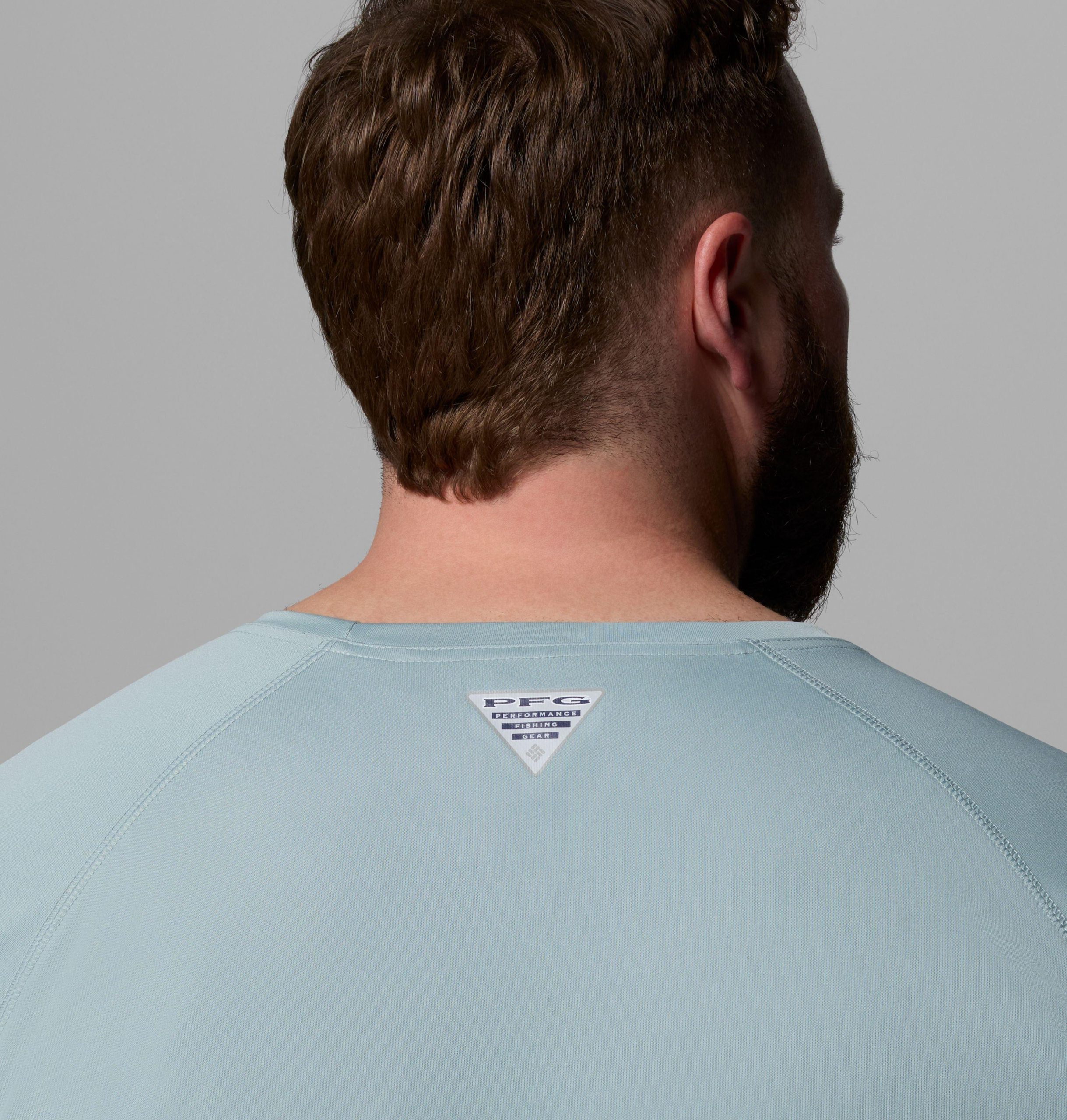 herre collegiate pfg terminal tackle langermet skjorte – stor – tennessee