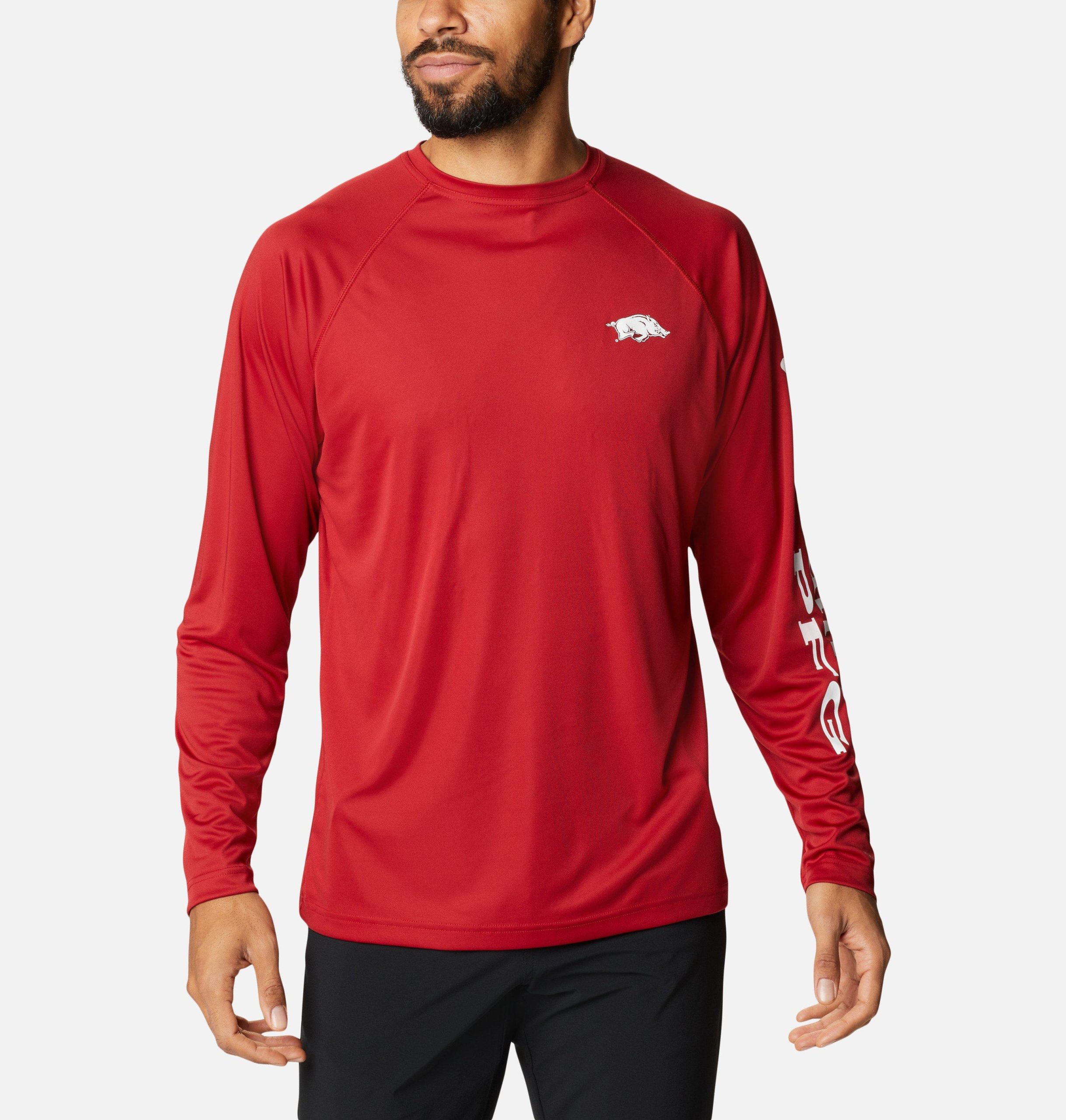 clg terminal tackle ls-skjorte tall - arkansas