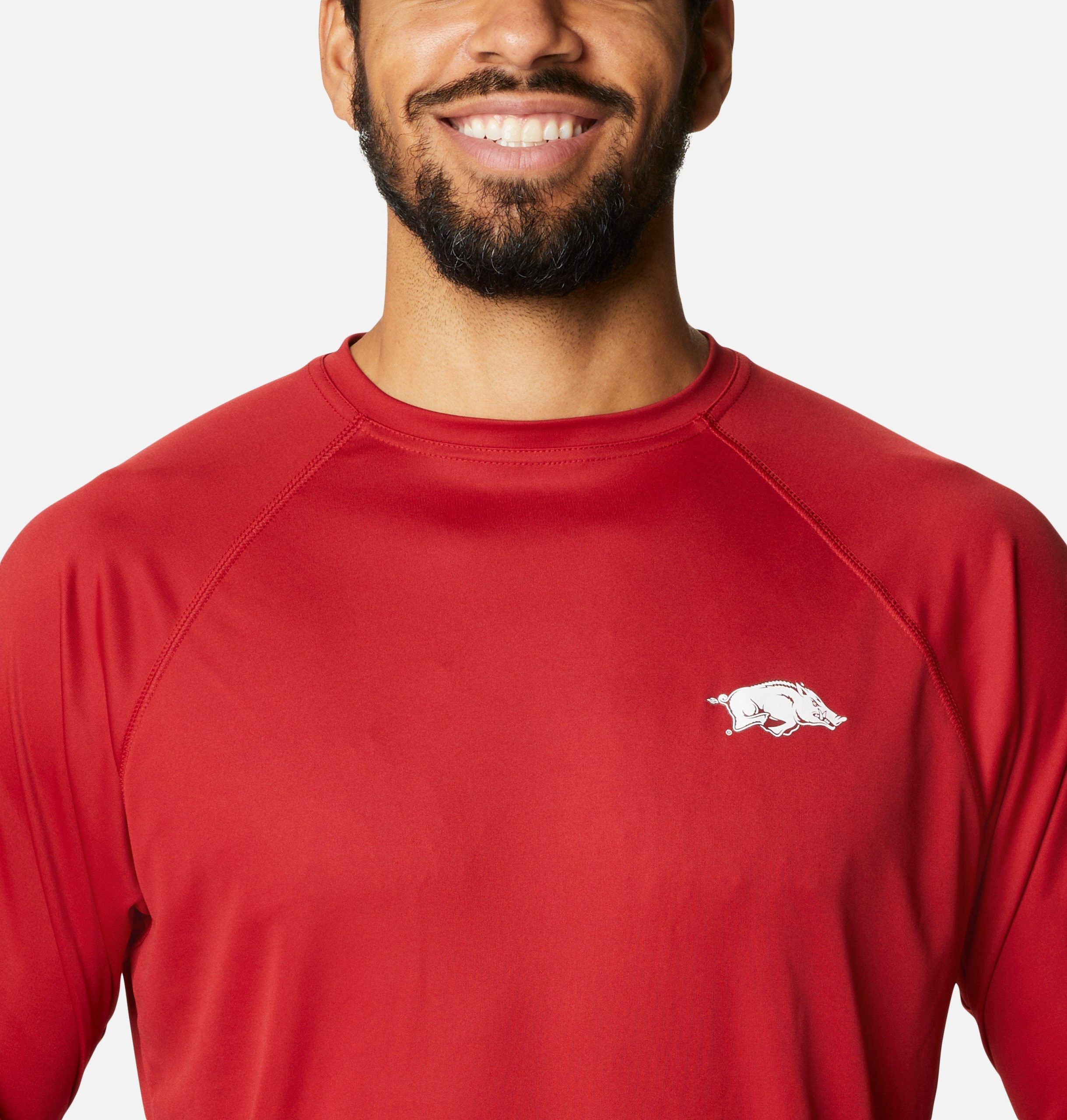 clg terminal tackle ls-skjorte tall - arkansas