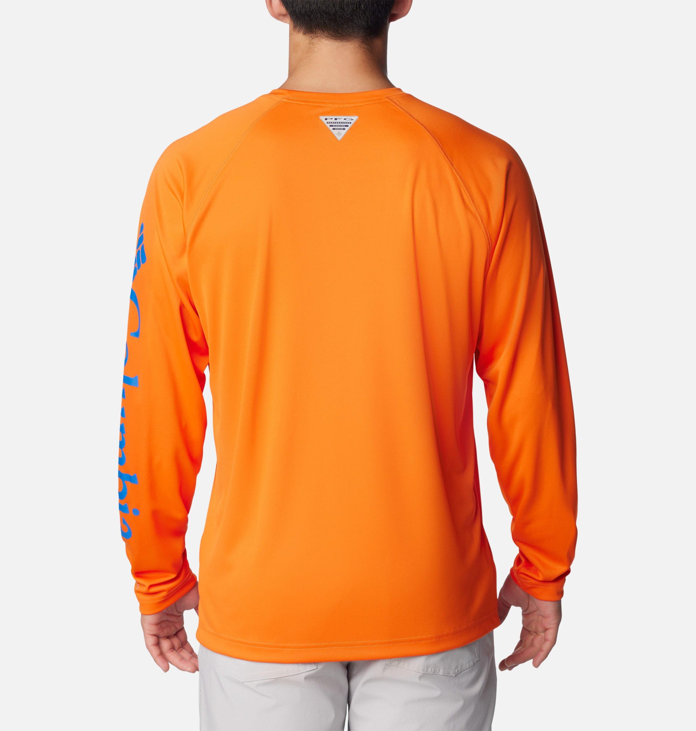 herre collegiate pfg terminal tackle langermet skjorte – tall – florida