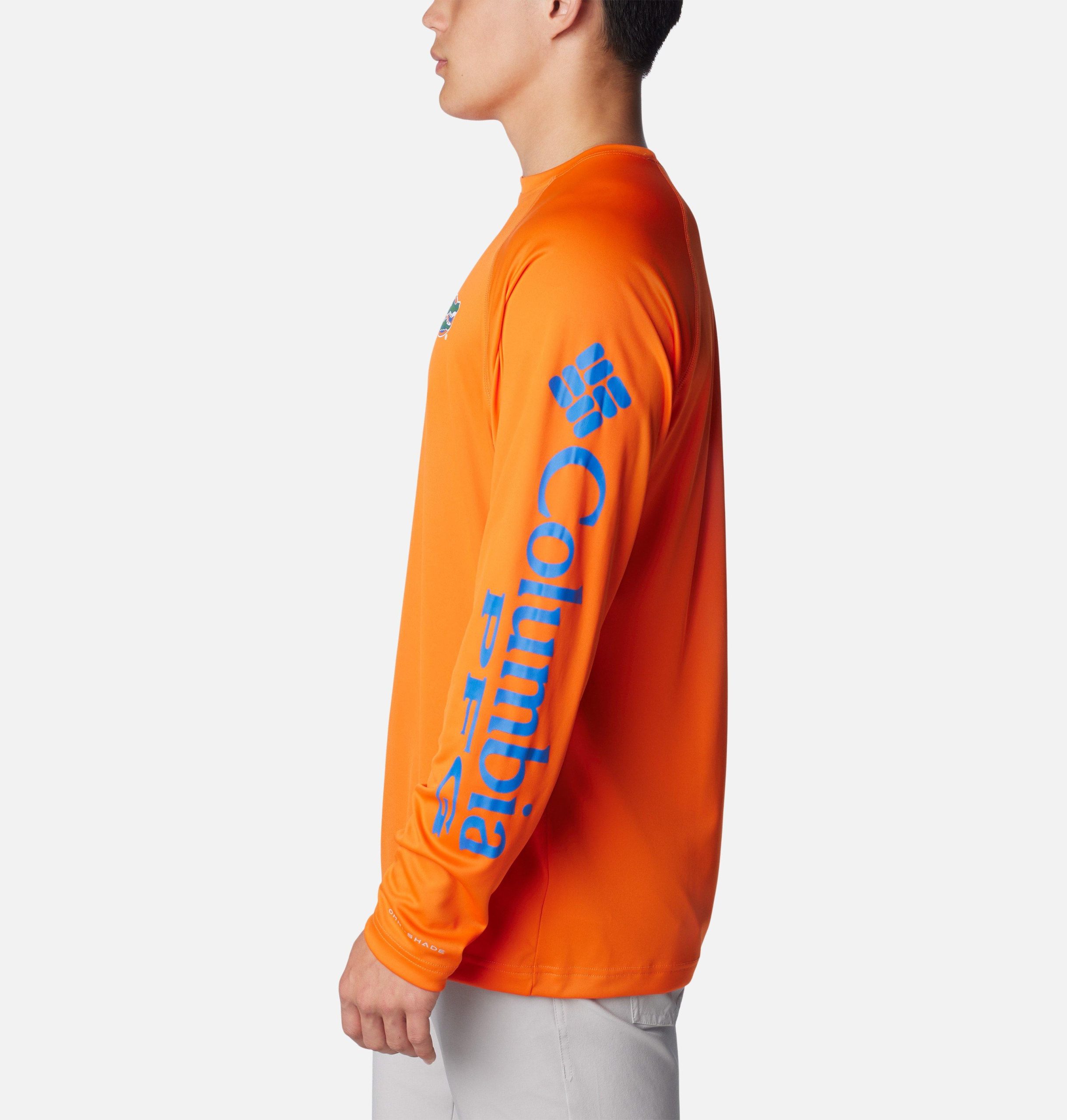 herre collegiate pfg terminal tackle langermet skjorte – tall – florida
