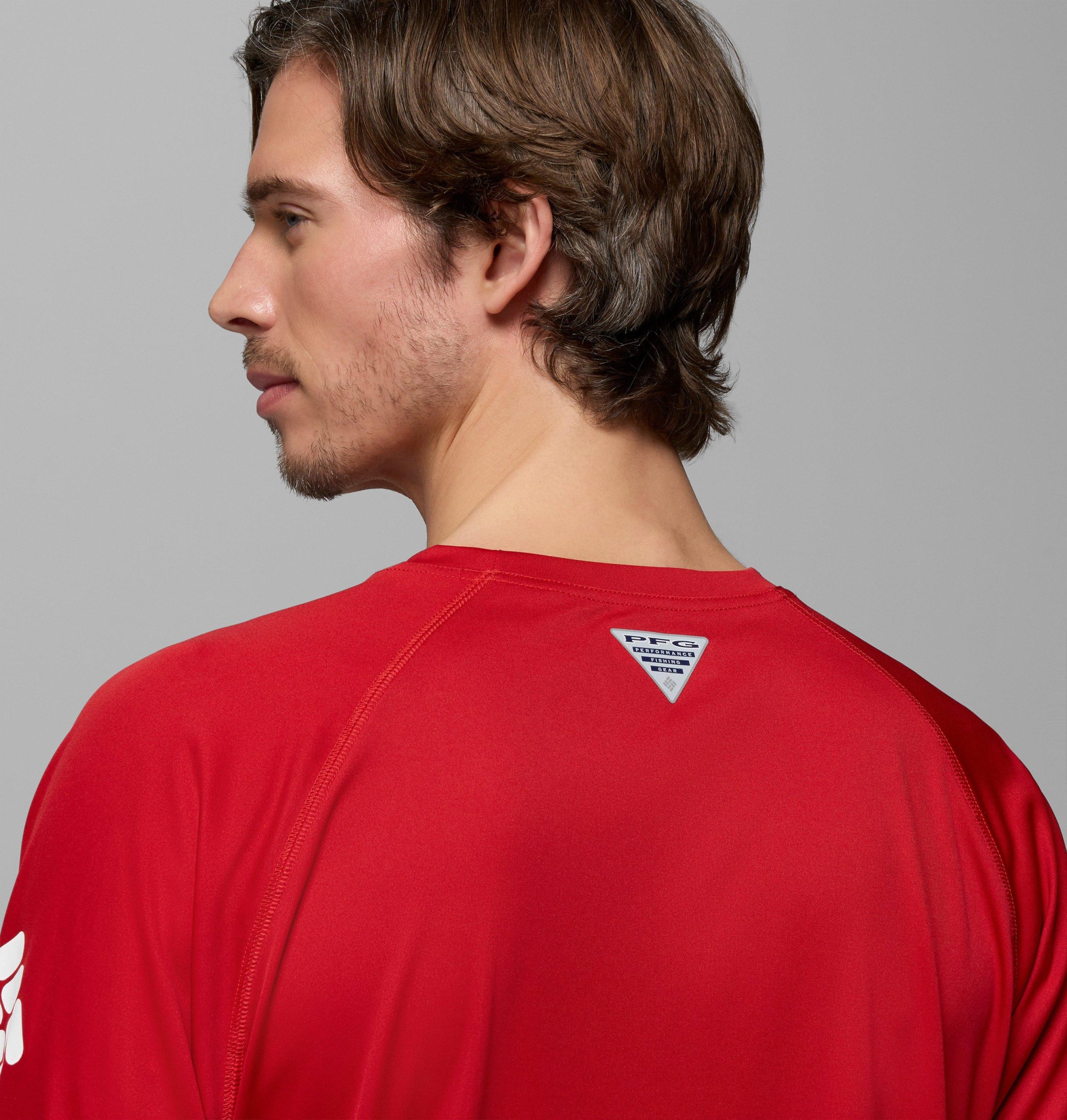 herre collegiate pfg terminal tackle langermet skjorte – tall – ohio state