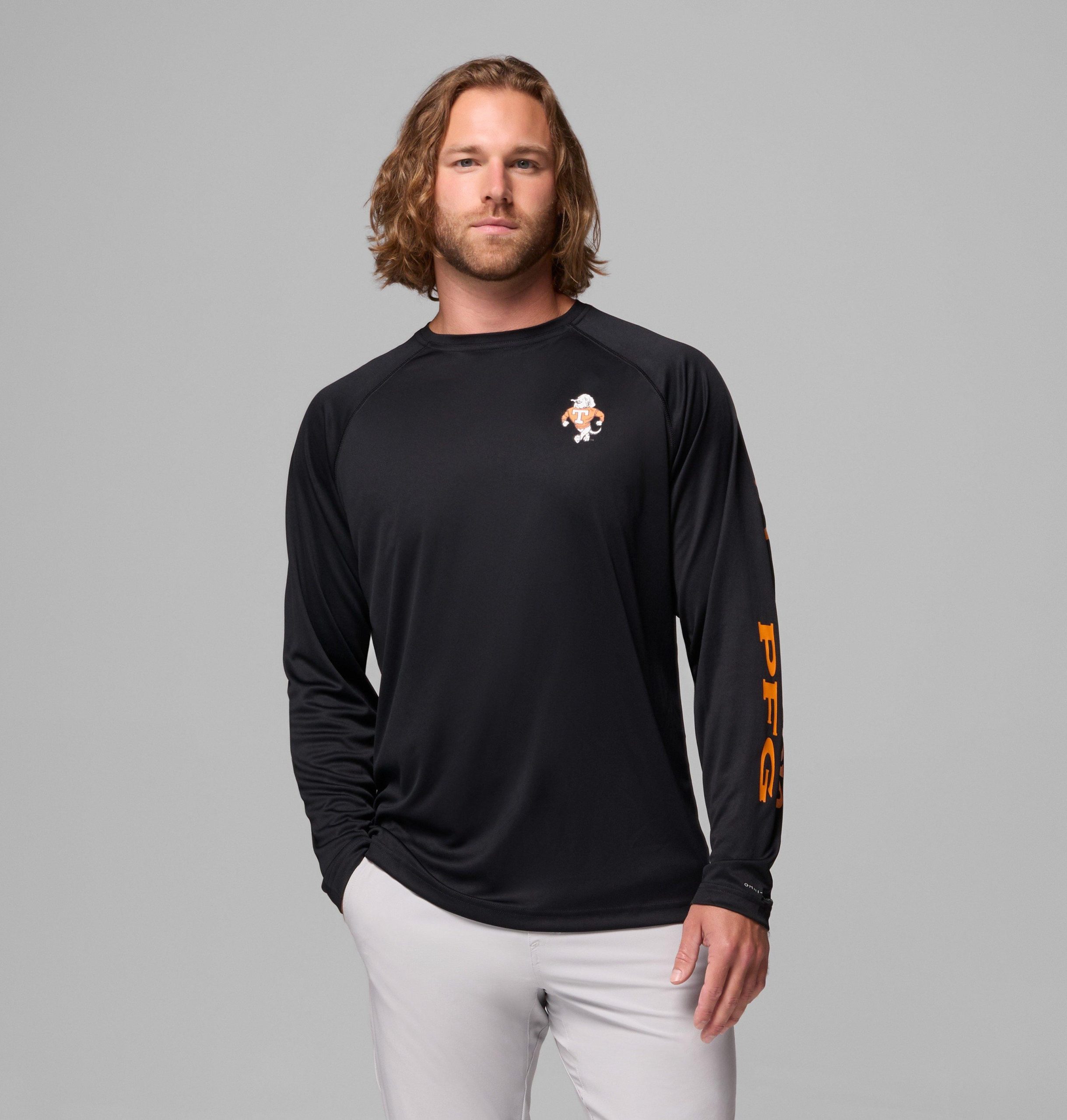 clg terminal tackle ls-skjorte – tall – tennessee