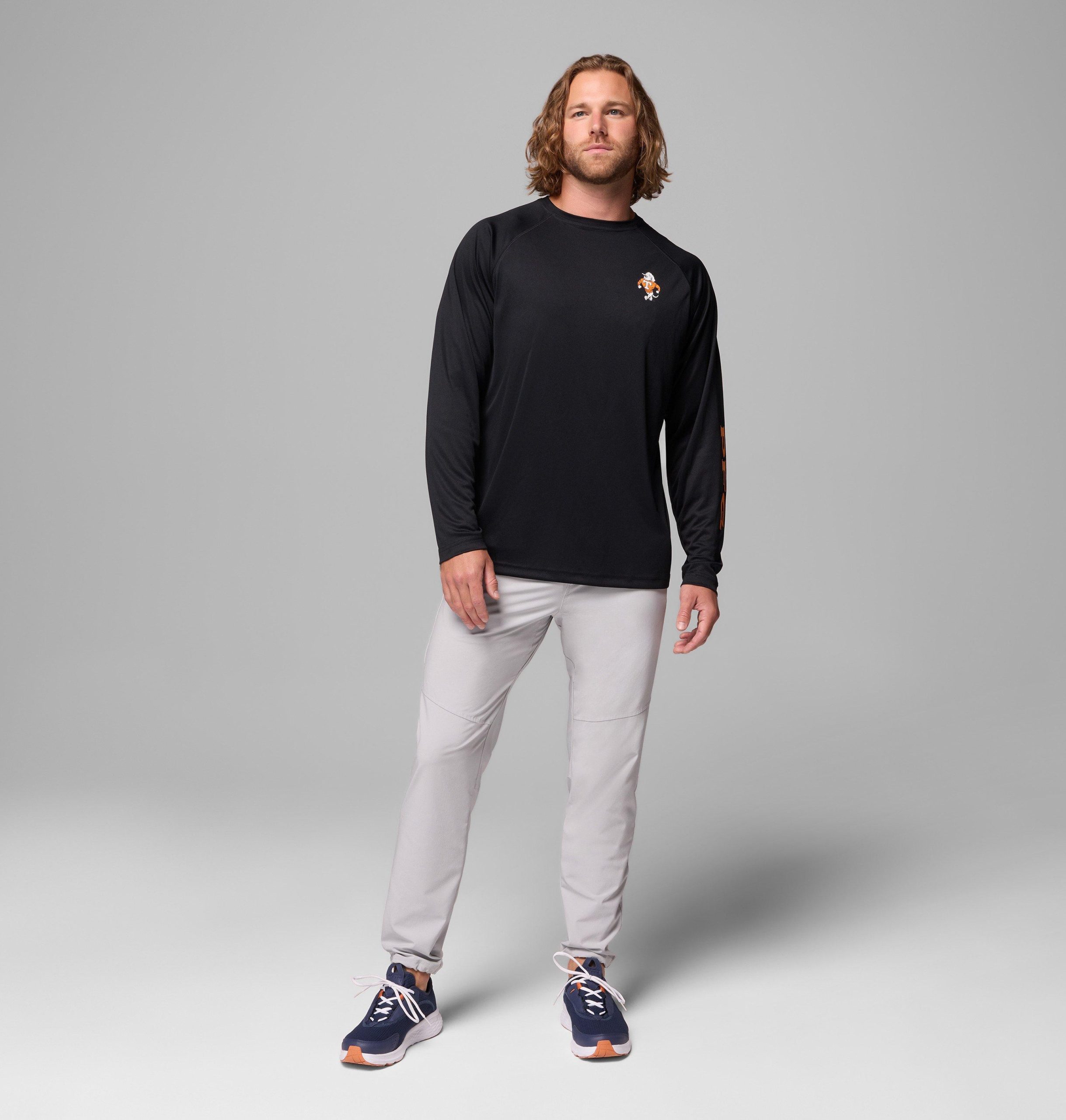 clg terminal tackle ls-skjorte – tall – tennessee