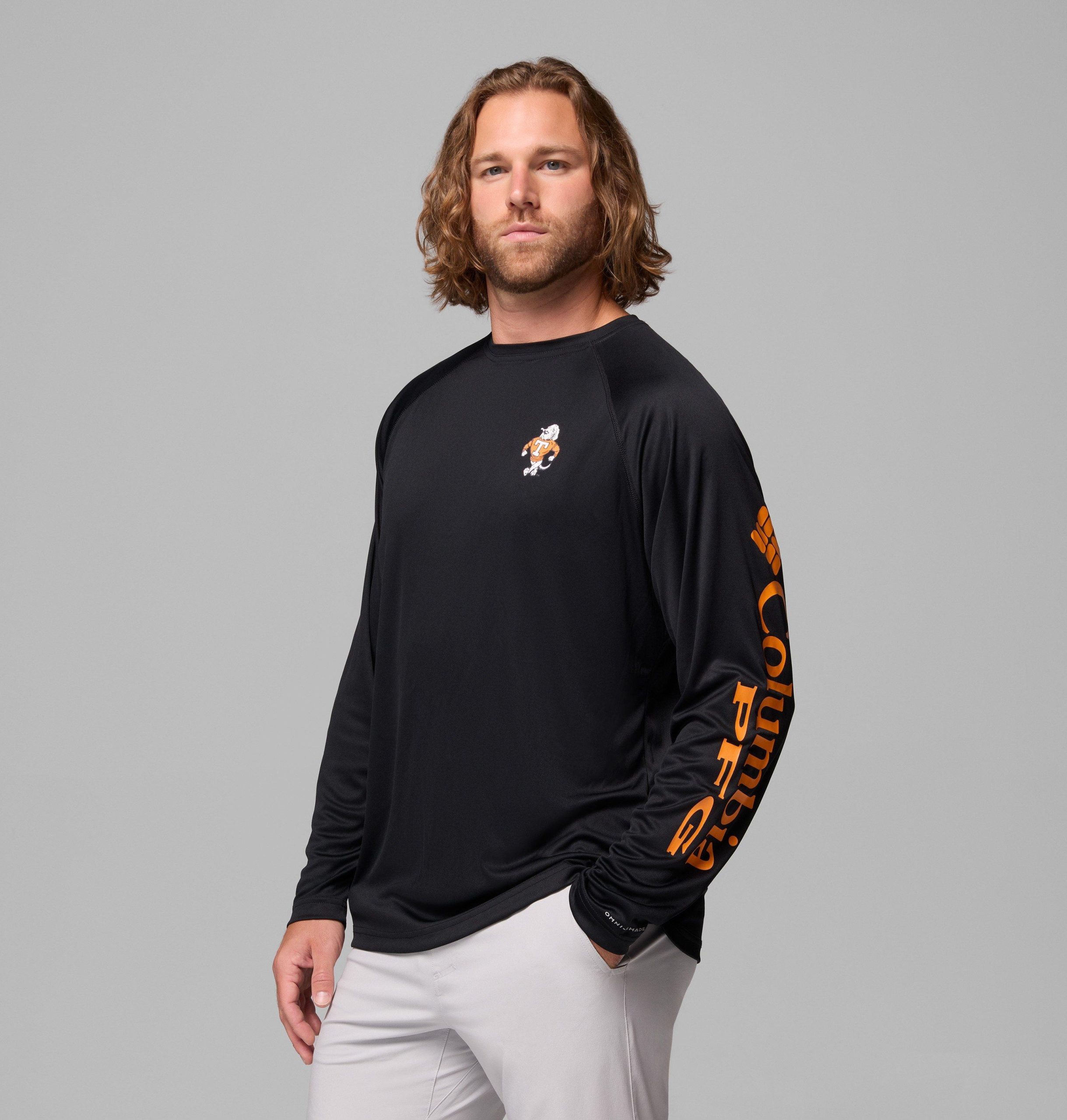 clg terminal tackle ls-skjorte – tall – tennessee