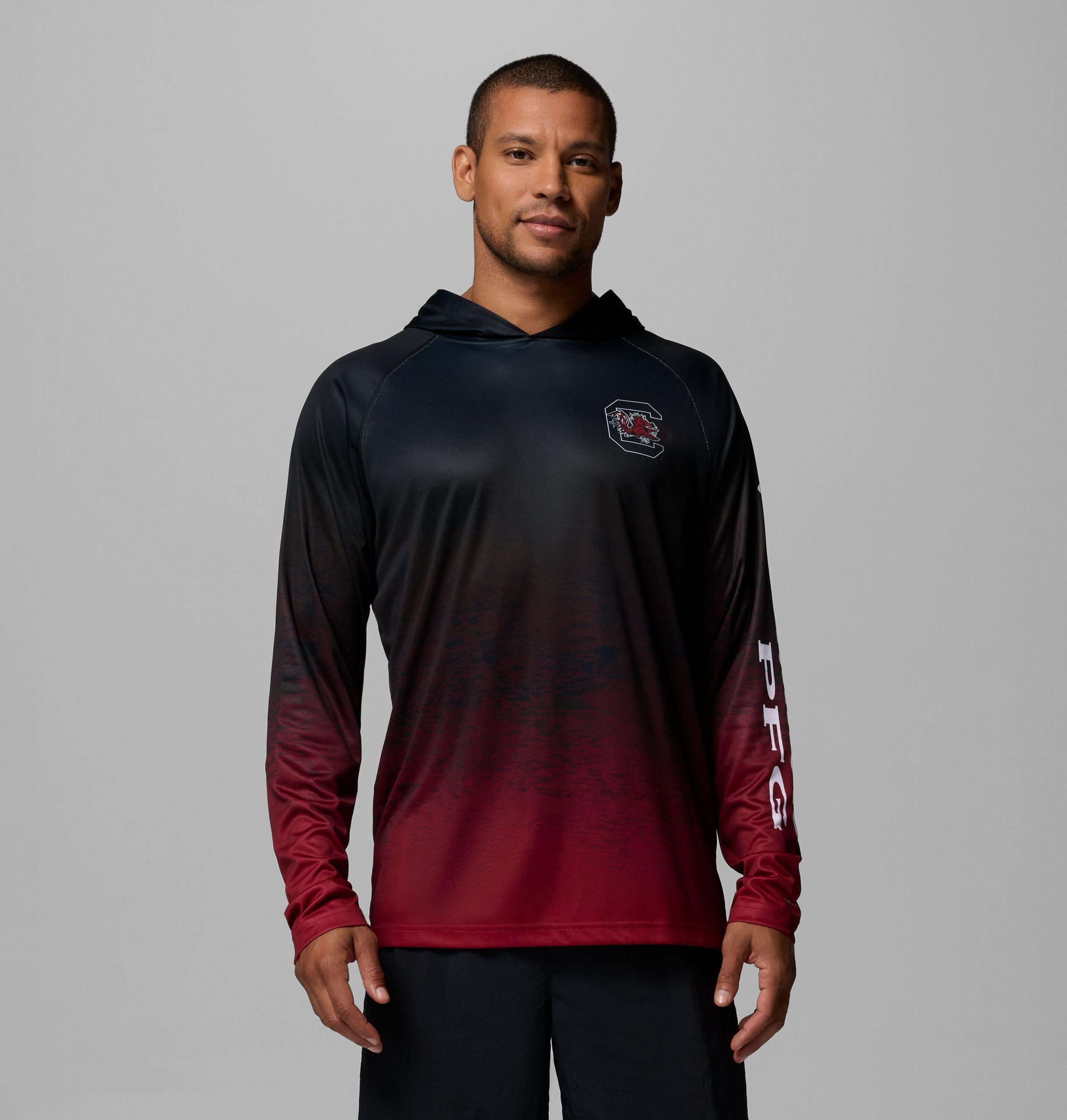 herre collegiate pfg super terminal tackle-hettegenser – sør-carolina