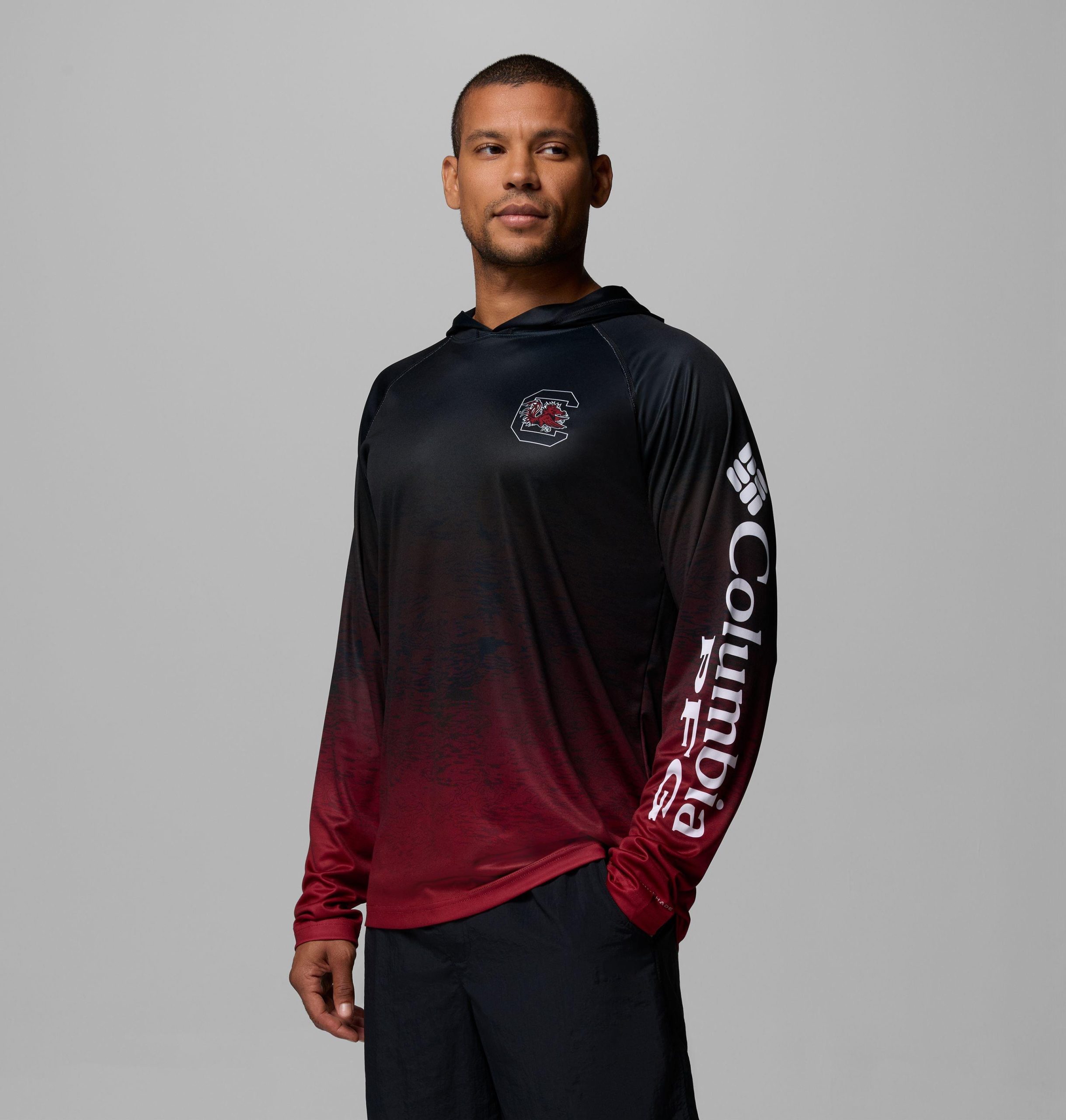 herre collegiate pfg super terminal tackle-hettegenser – sør-carolina