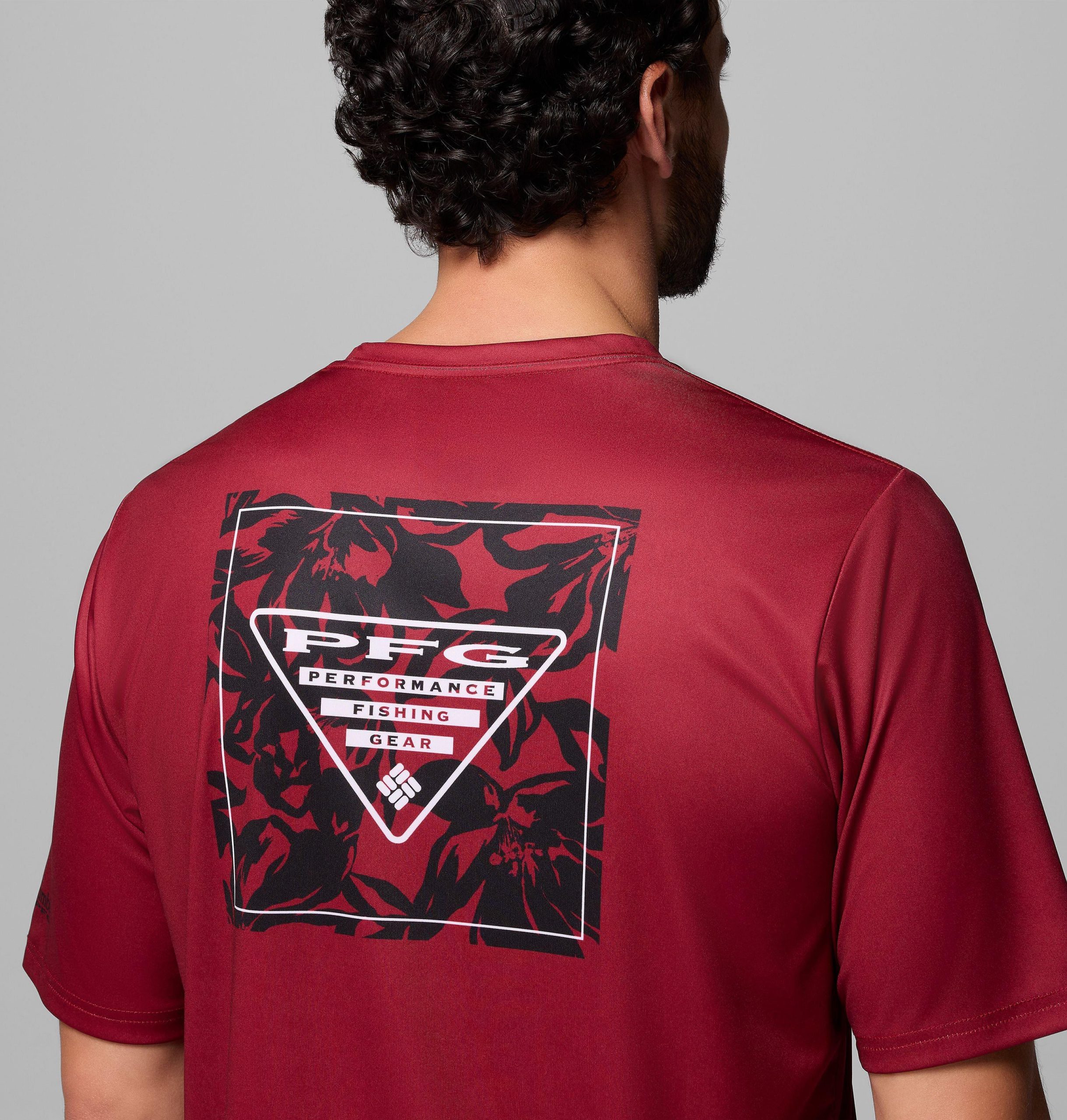 herre collegiate pfg terminal tackle kortermet t-skjorte