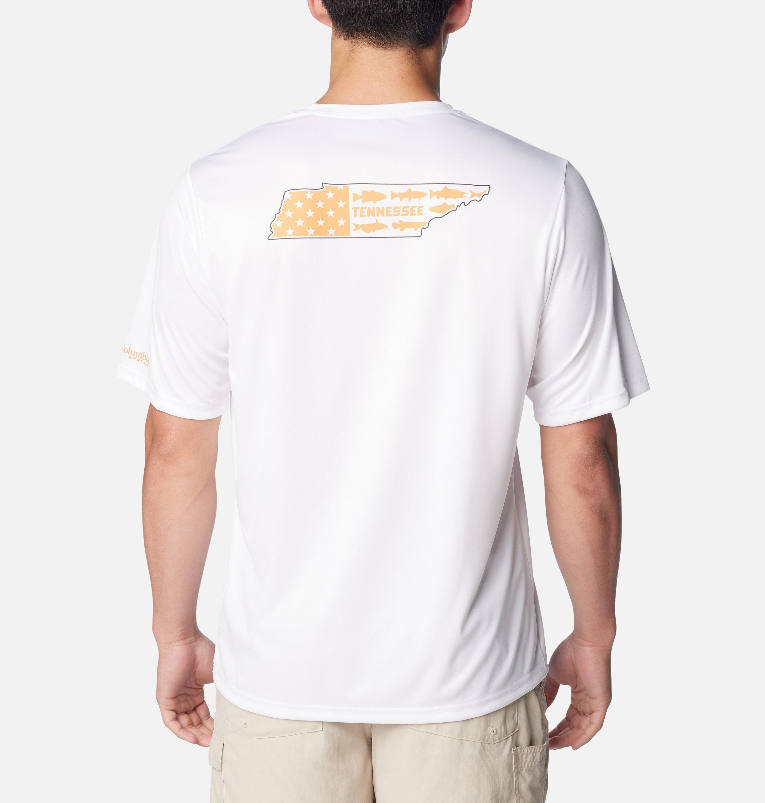 herre collegiate pfg terminal tackle kortermet t-skjorte – tennessee