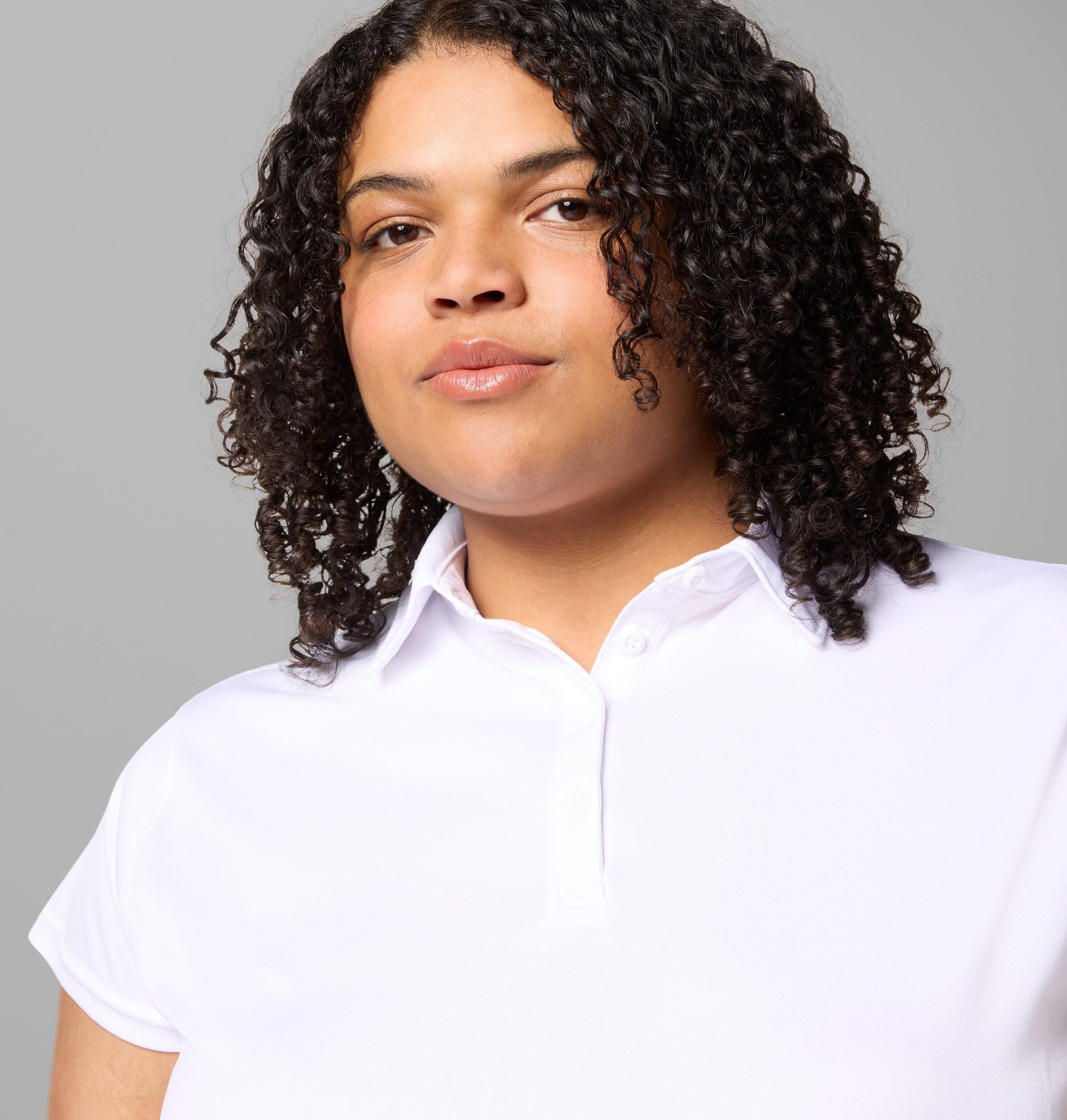 dame pfg tidal t-skjorte med korte ermer – plus size
