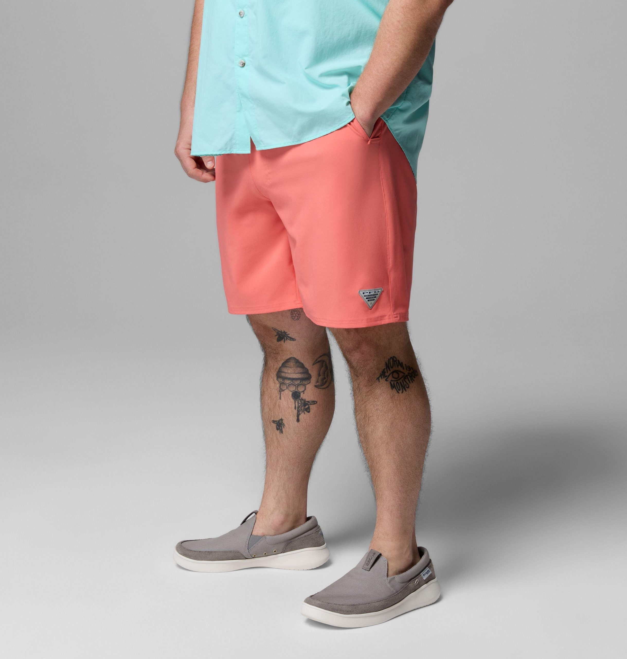 herre terminal roamer stretch shorts – stor