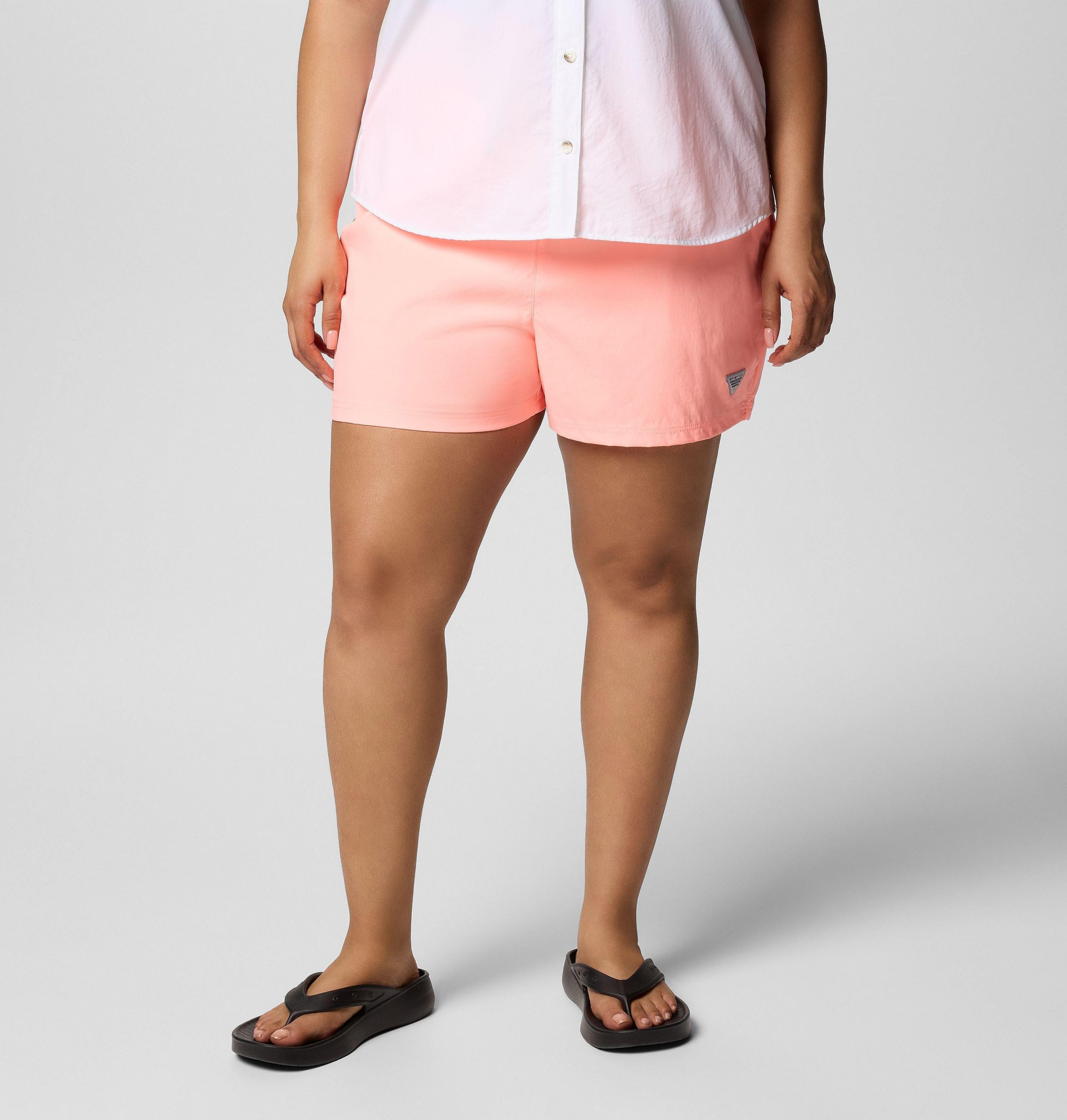 dame pfg rugged vannshorts – plus size