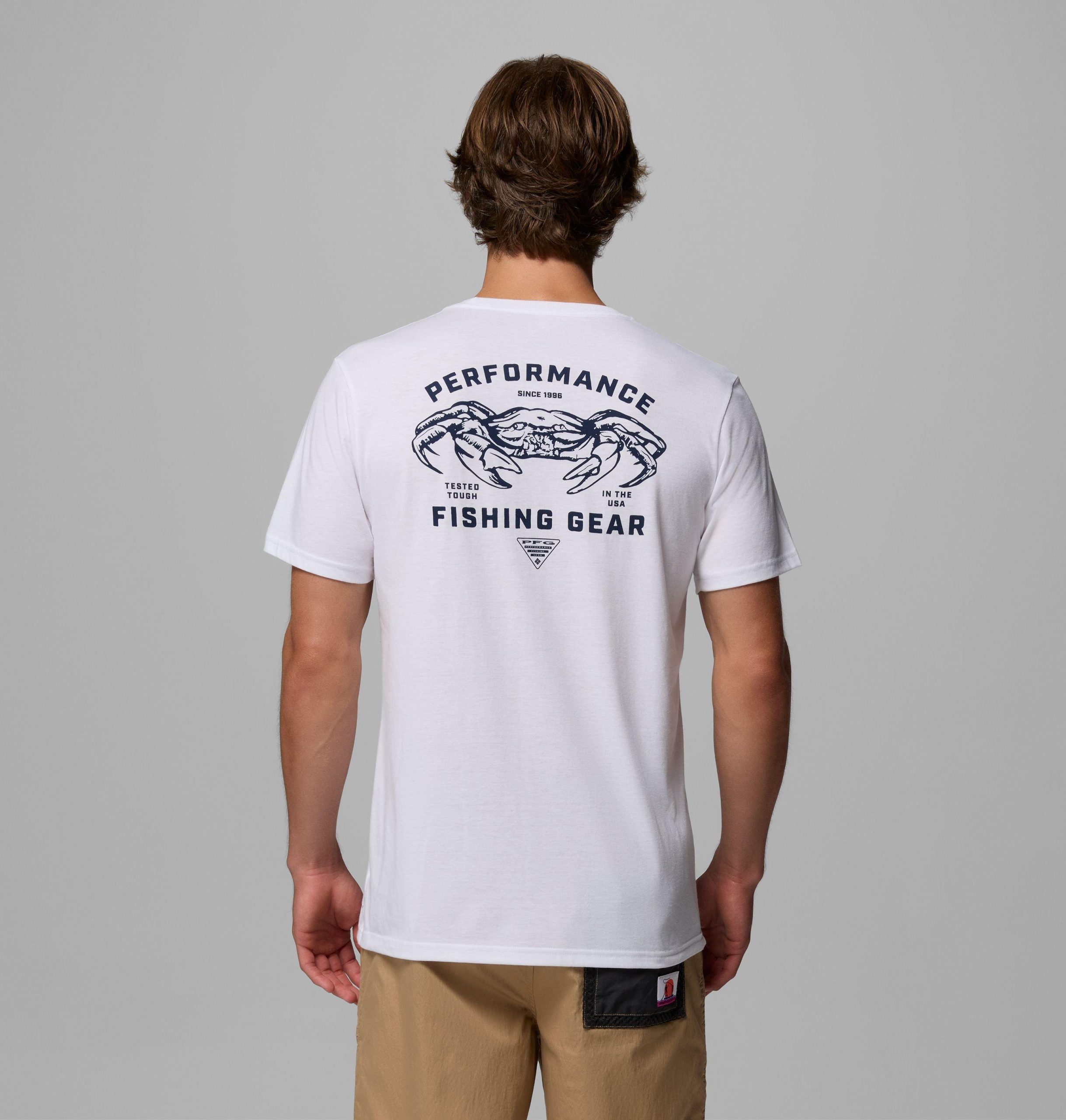 herre pfg lure lineup kortermet skjorte