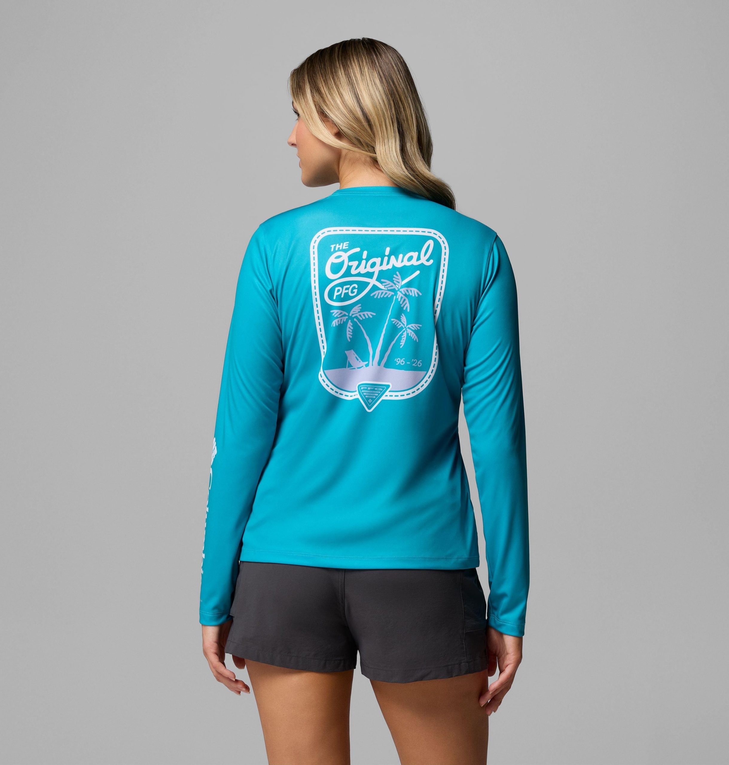 dame pfg tidal tee original chill langermet skjorte