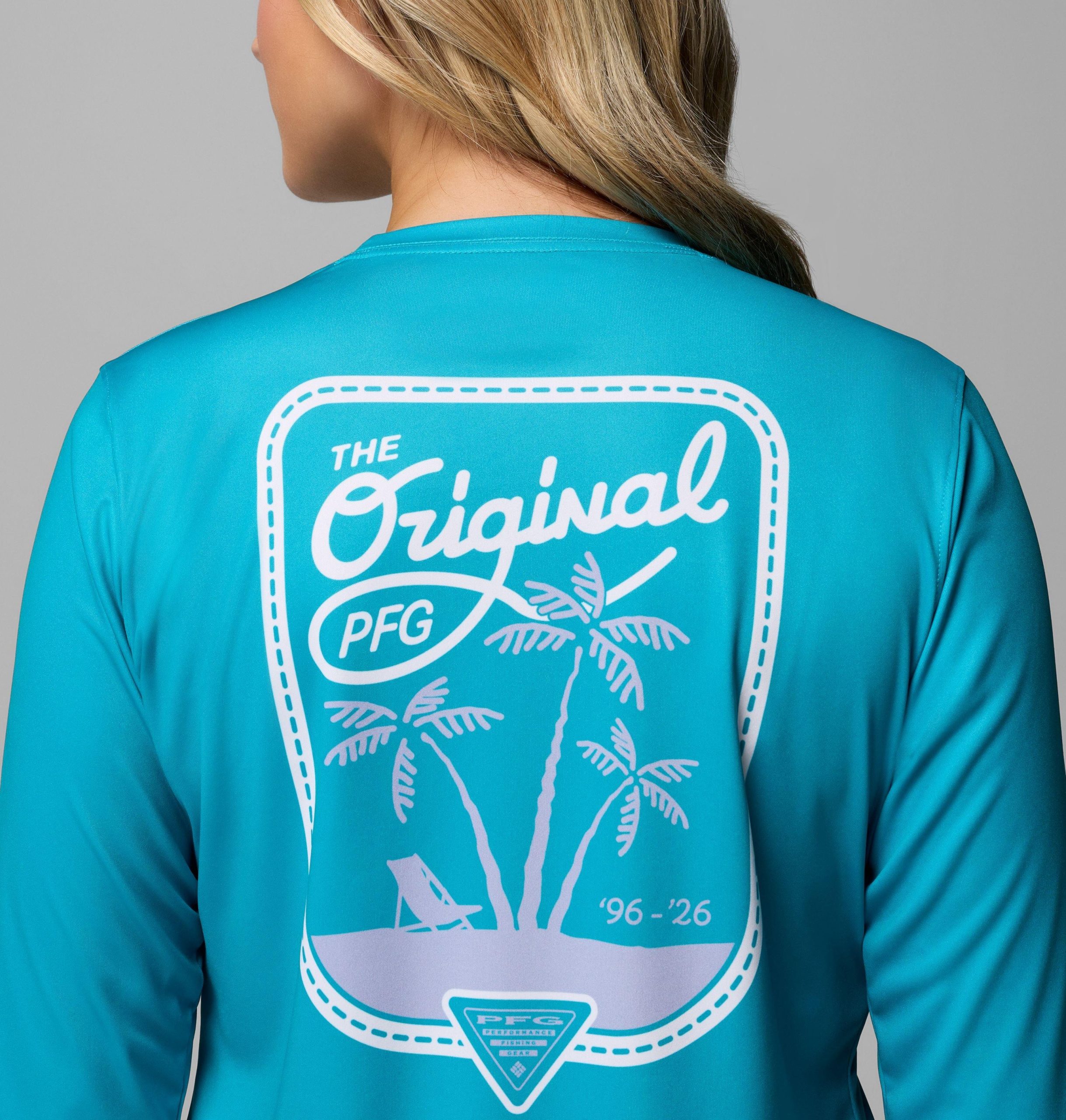 dame pfg tidal tee original chill langermet skjorte