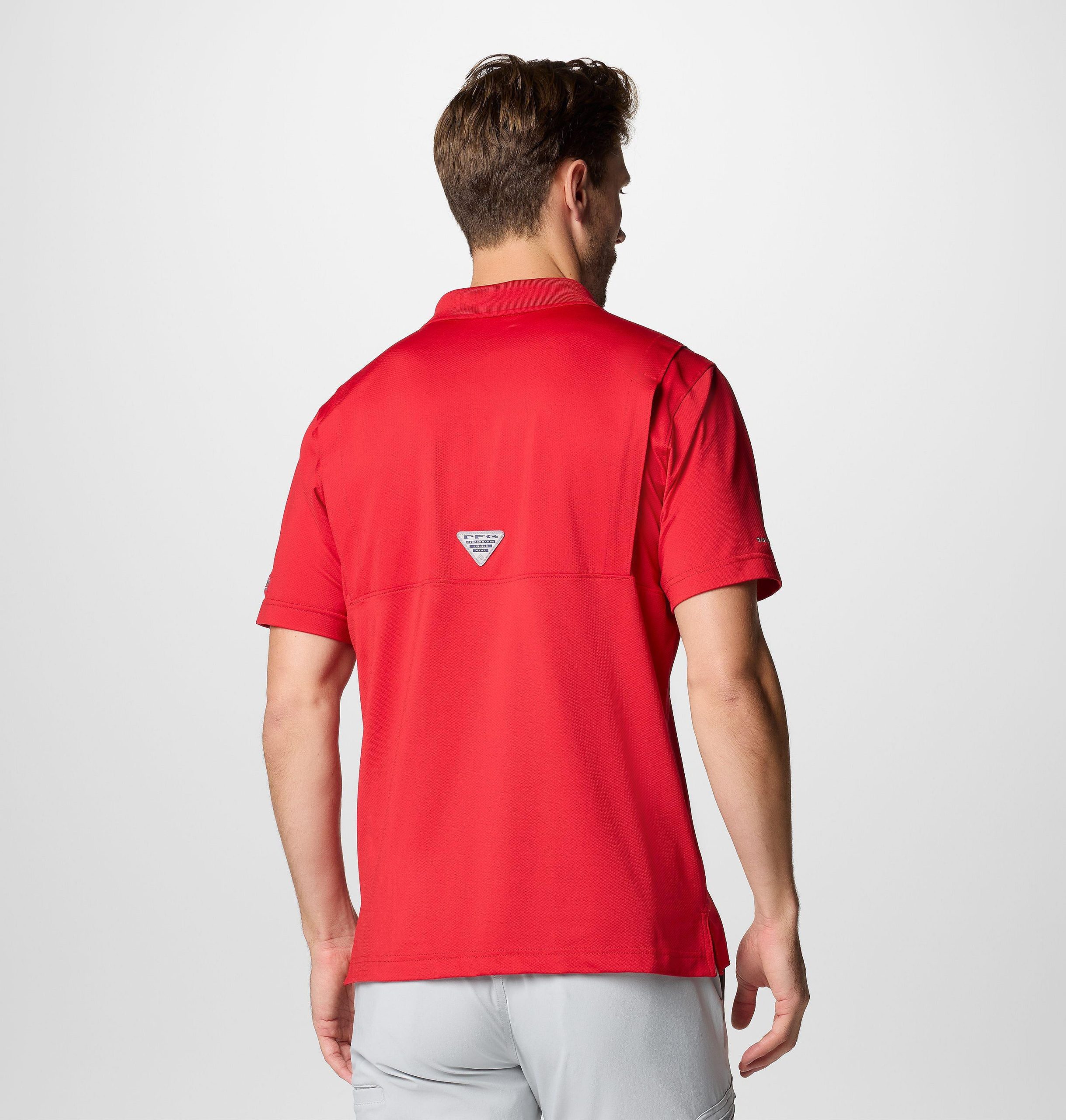 herre pfg low drag offshore polo - new england patriots