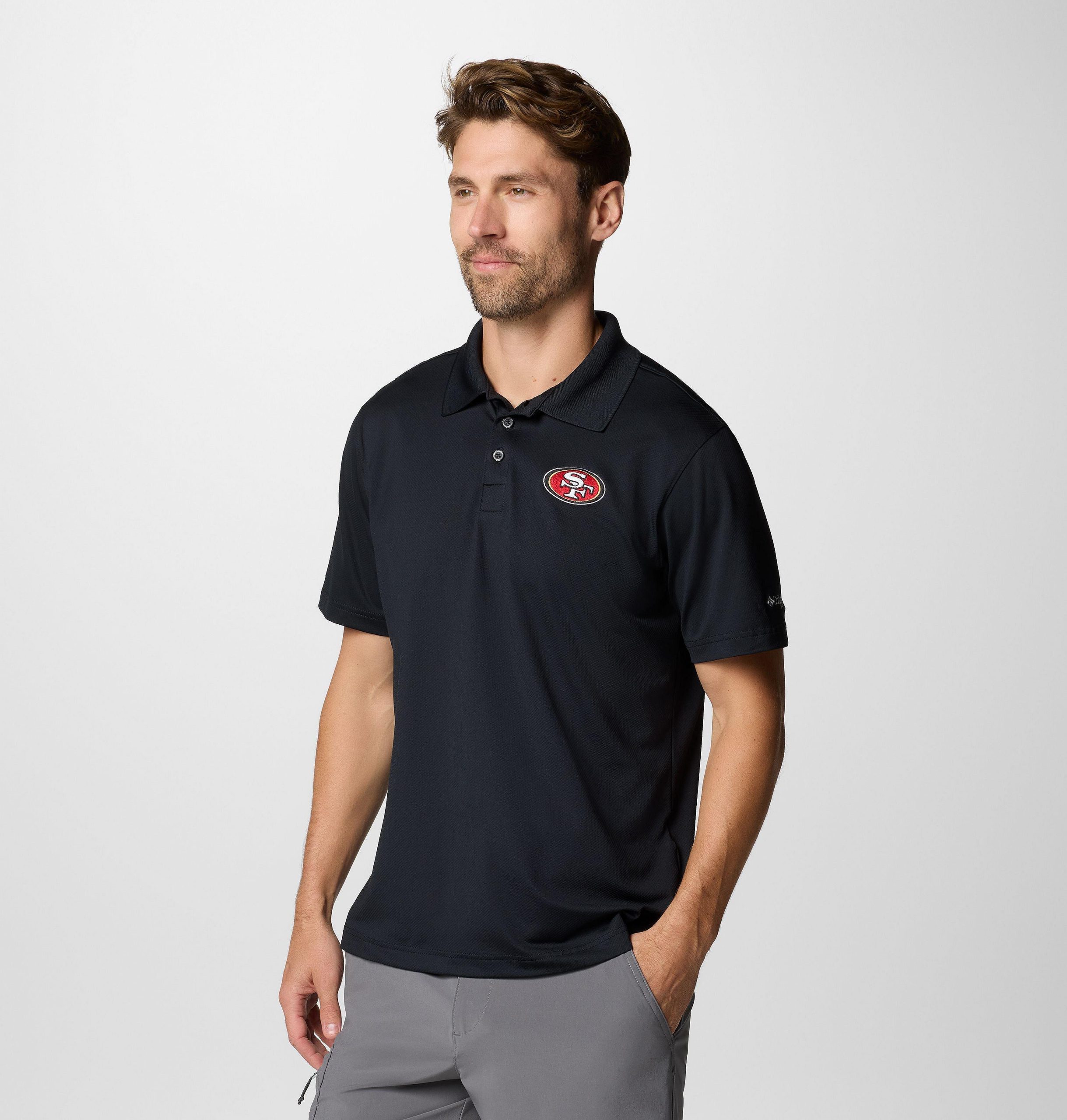 herre pfg low drag offshore polo - san francisco 49ers