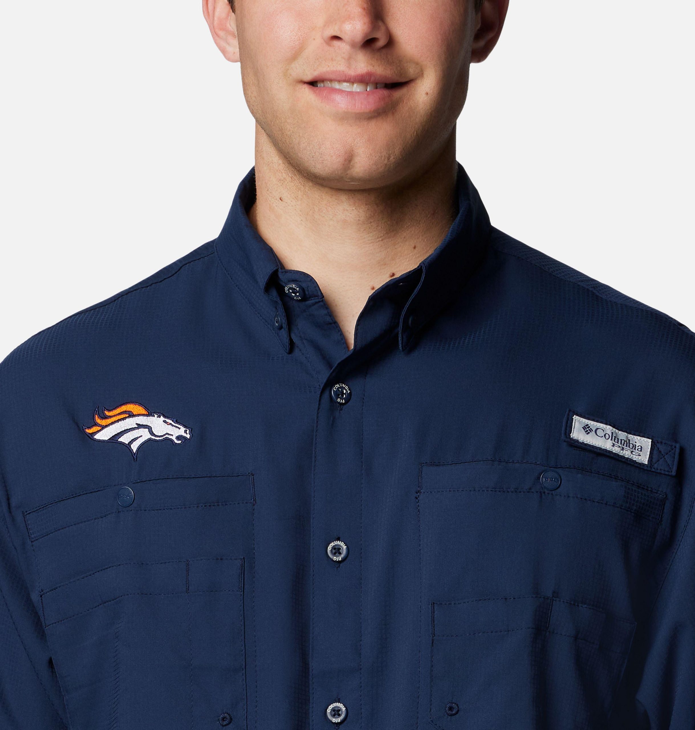 herre pfg tamiami kortermet t-skjorte - denver broncos