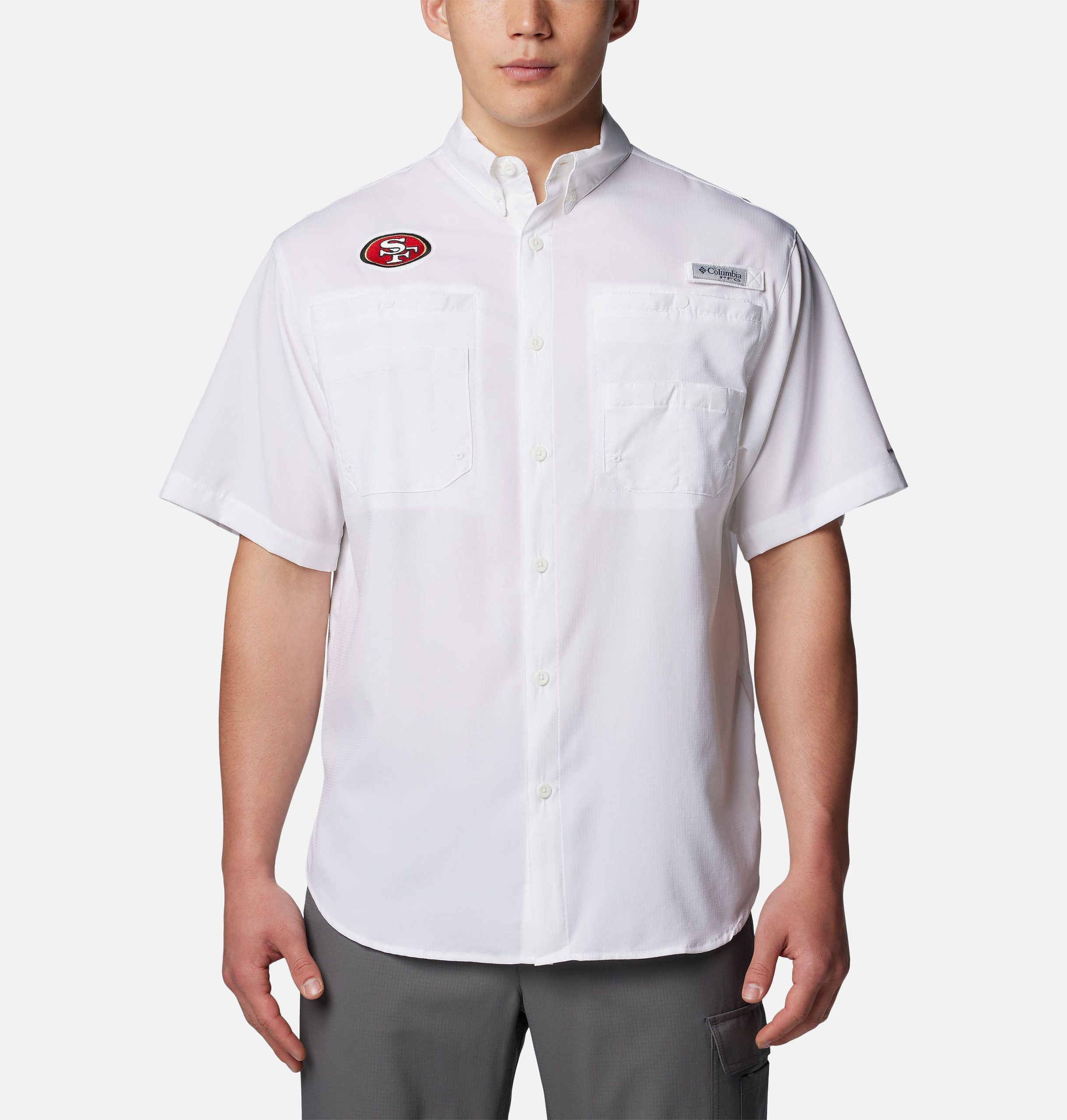 herre pfg tamiami kortermet skjorte - san francisco 49ers