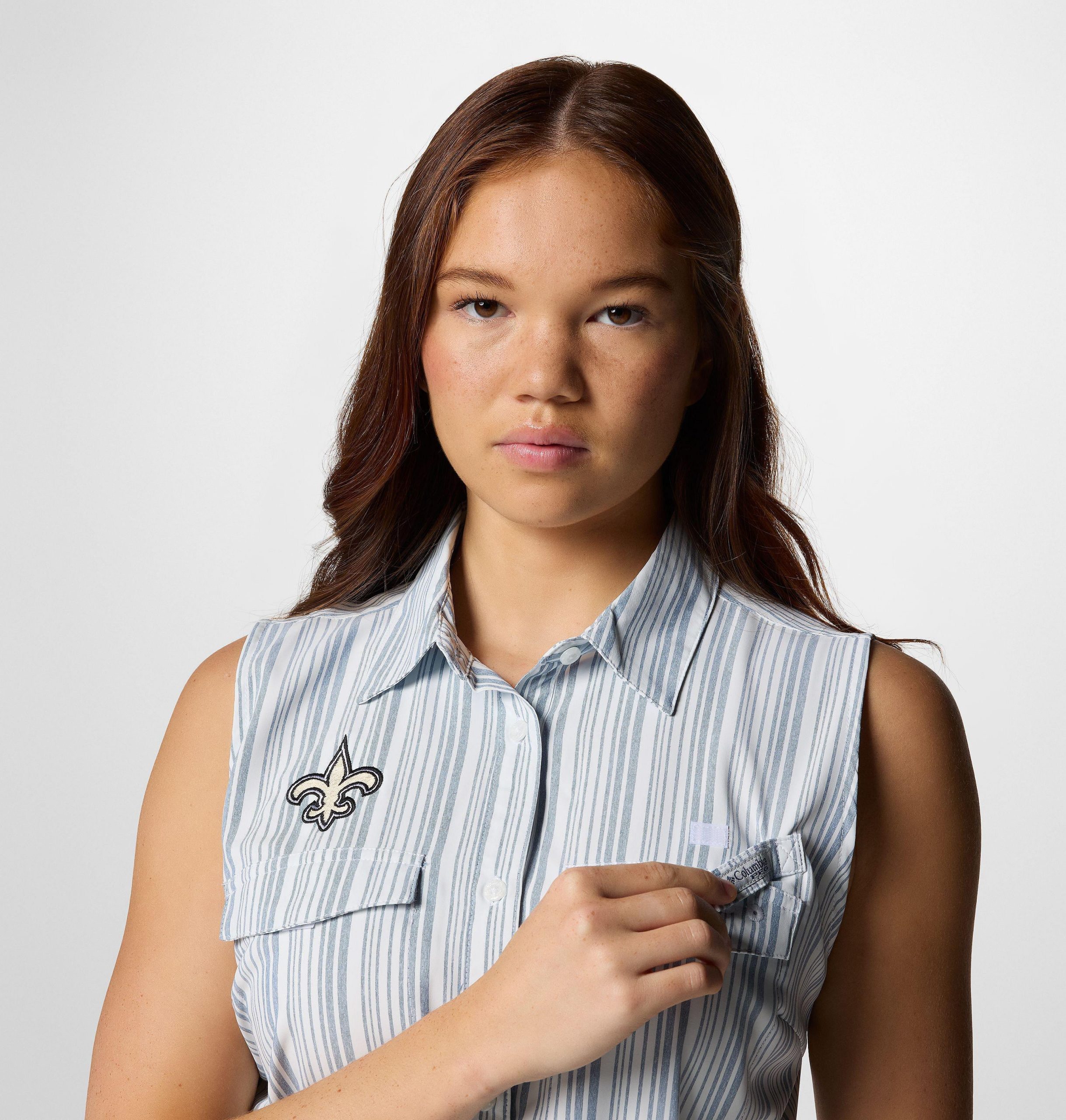 dame pfg sun drifter vevd kjole ii - new orleans saints