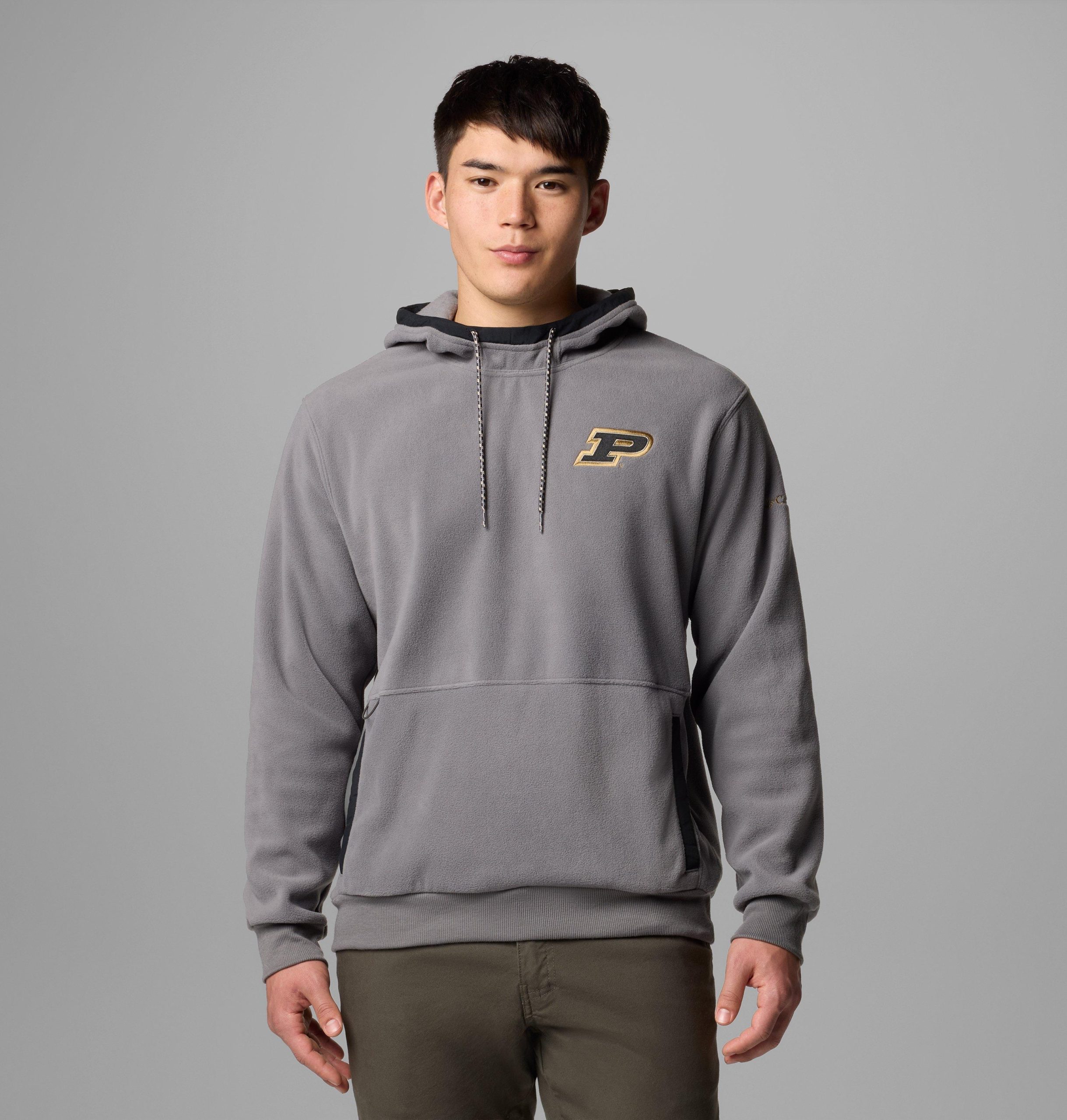 herre collegiate flanker fleece hettegenser – purdue