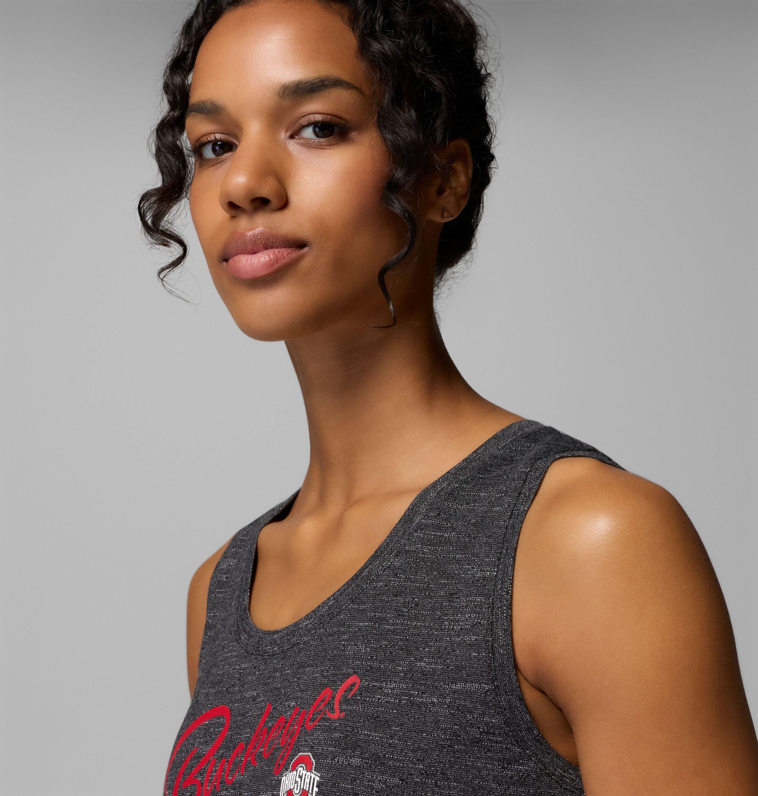 kvinner collegiate cades cape tank - ohio state