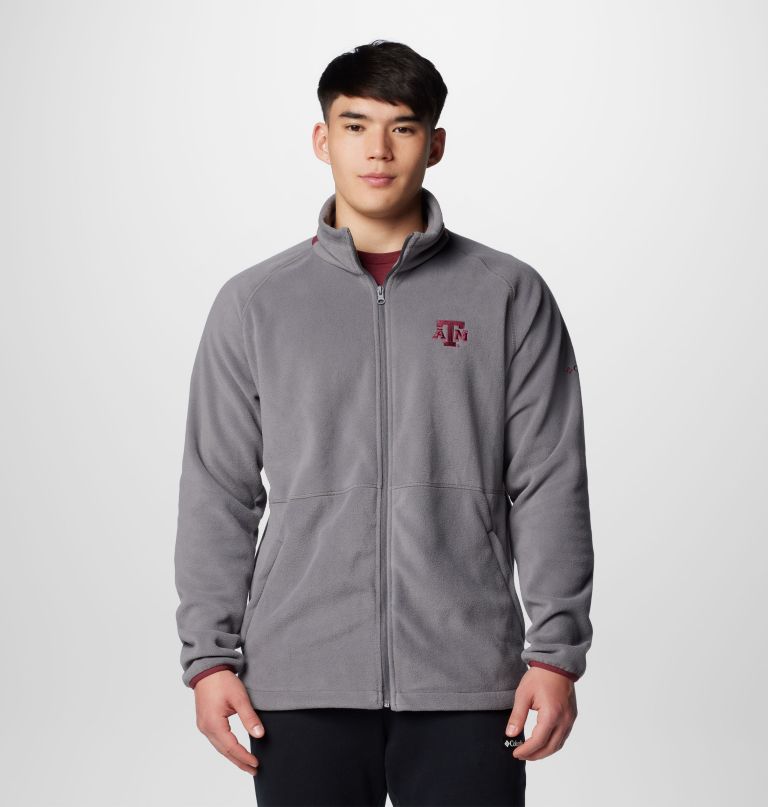 herre collegiate flanker iv fleecejakke – texas am