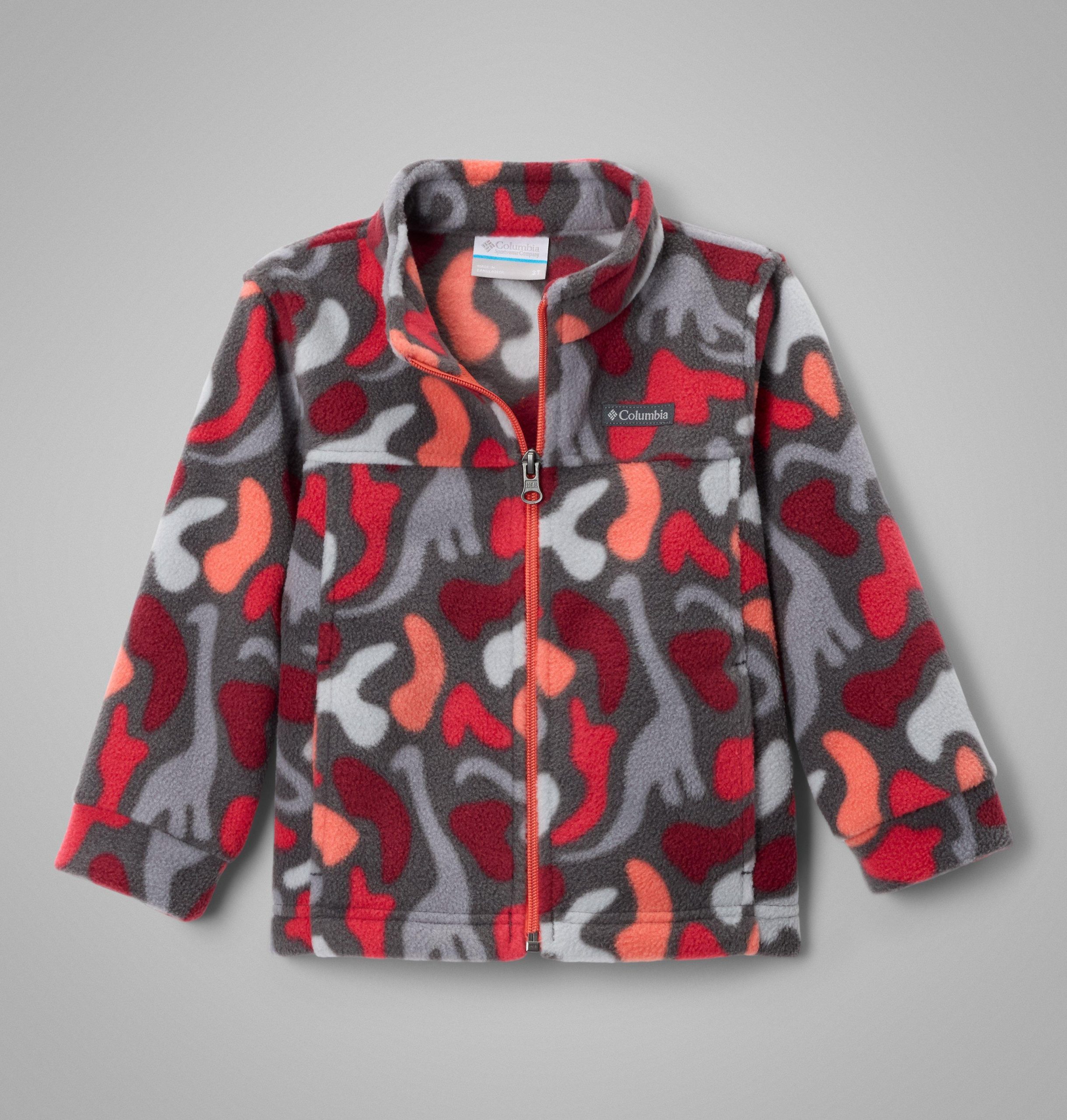 guttejakke med zing iii-fleece for småbarn