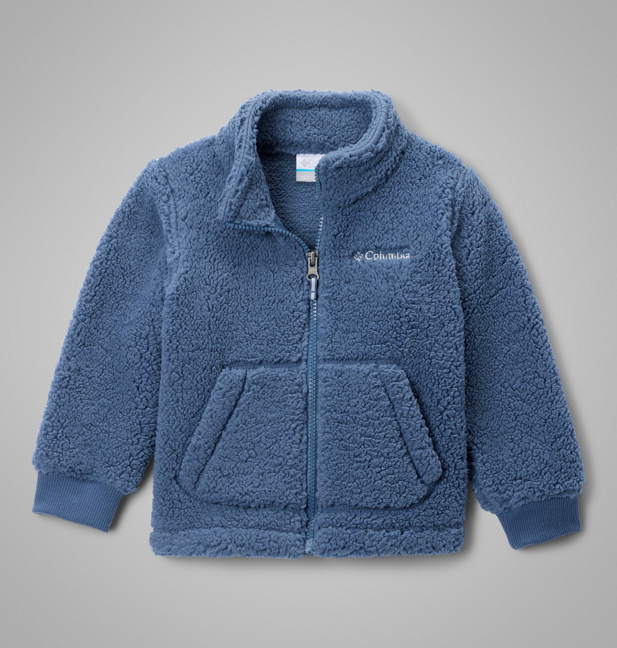gutte-småbarn rugged ridge ii full glidelås sherpa fleecejakke