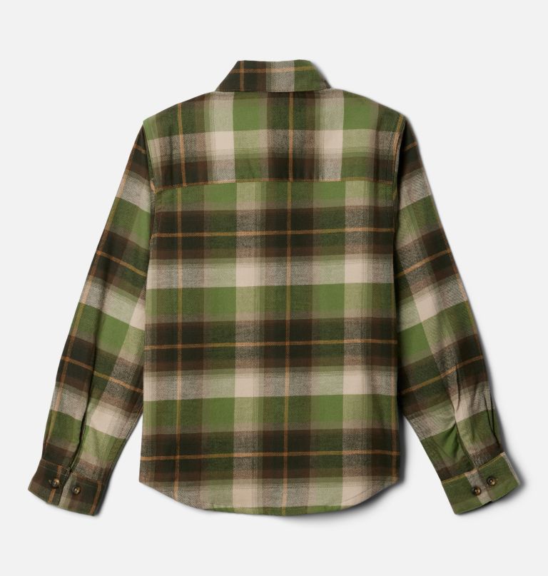 gutteskjorte med langermet cornell woods-flanell