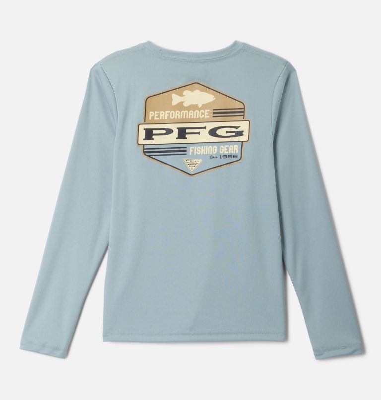 gutteskjorte med pfg terminal tackle-motiv og lange ermer