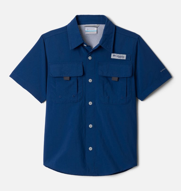 gutteskjorte med korte ermer pfg bahama ii