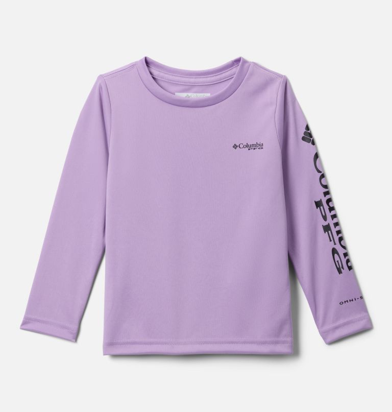 jenteskjorte med lange ermer for småbarn pfg tidal tee