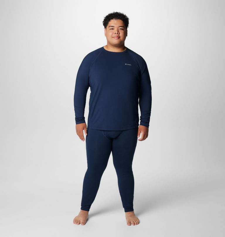 herre mellomvekts baselayer crew-skjorte – stor